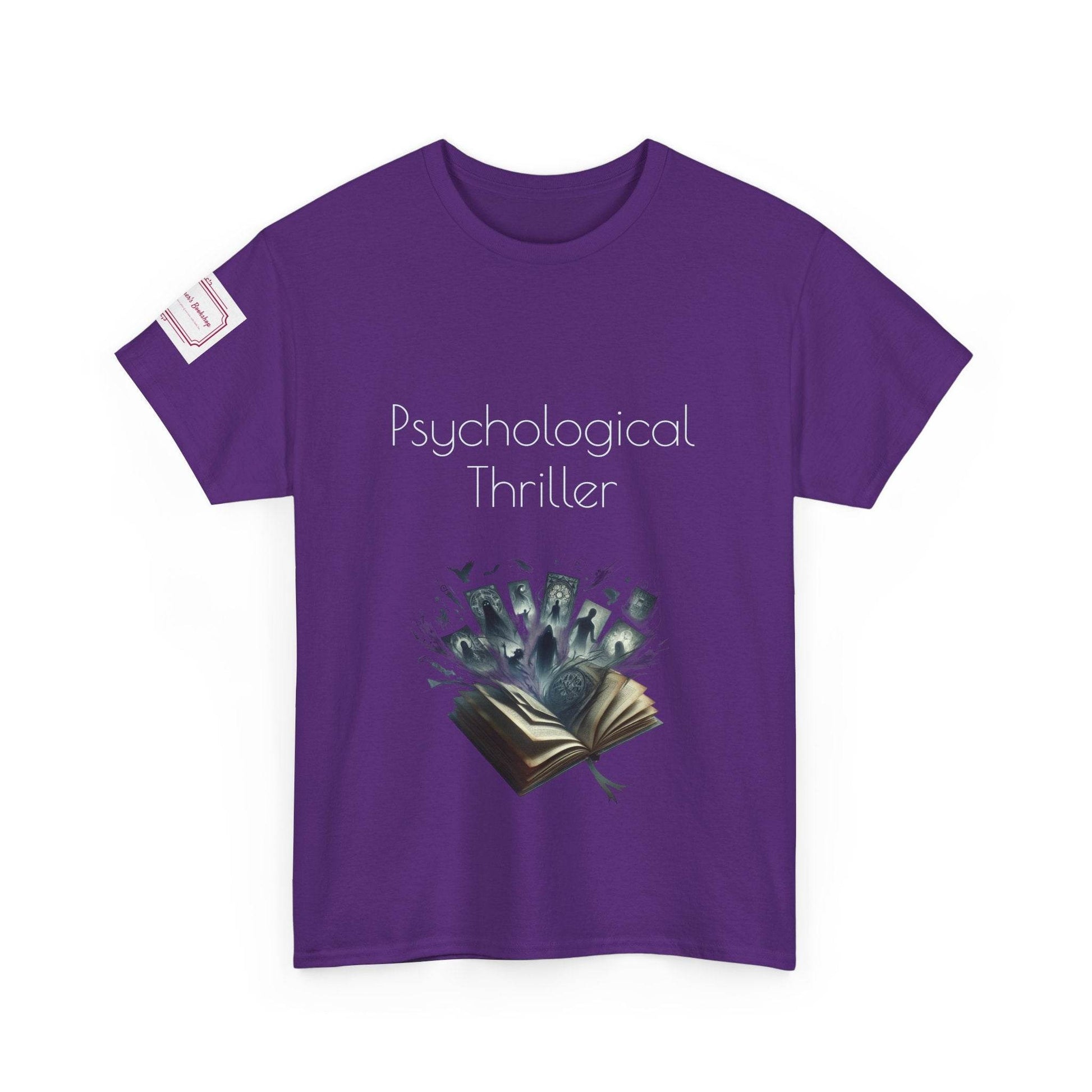 Fiction - Unisex Heavy Cotton Tee - Psychological Thriller - The Dreamer's Bookshop.
