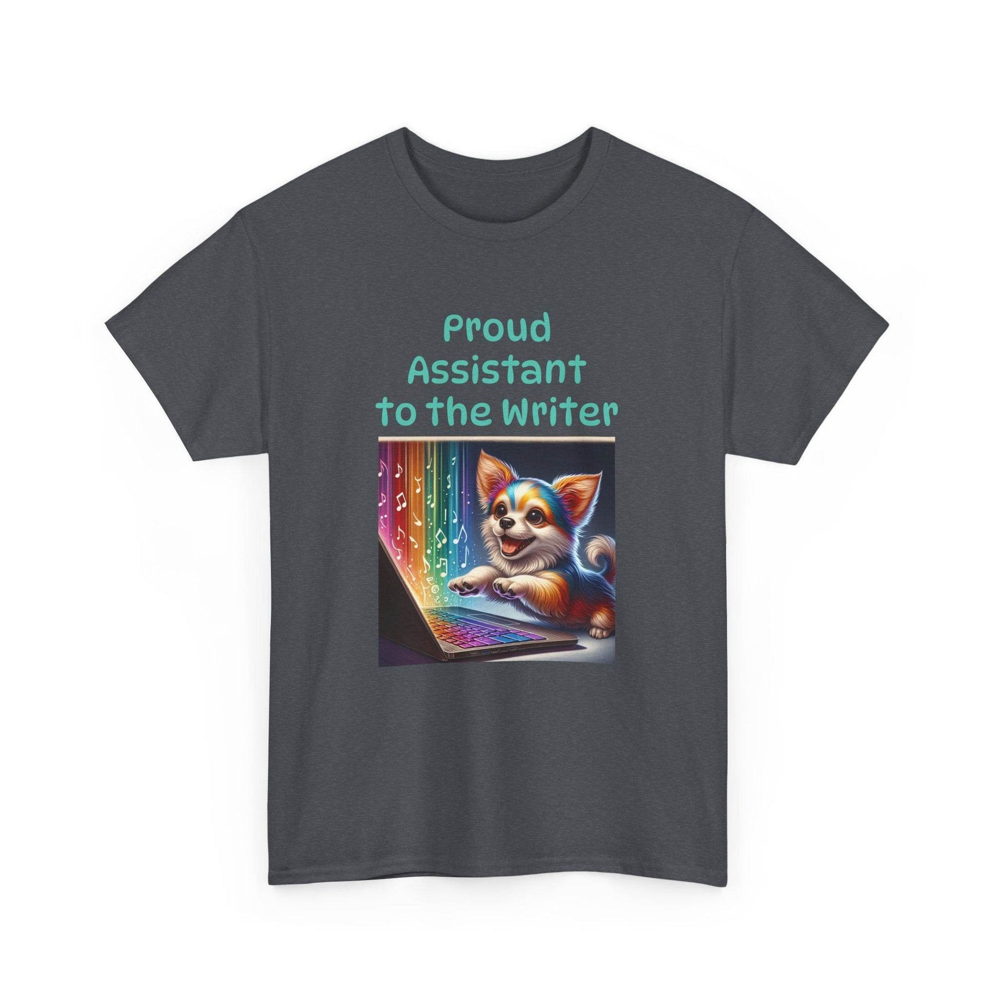 Assistant Writer - A Unisex Heavy Cotton Tee - Perfect Gift for Book Lovers - The Dreamer's Bookshop.