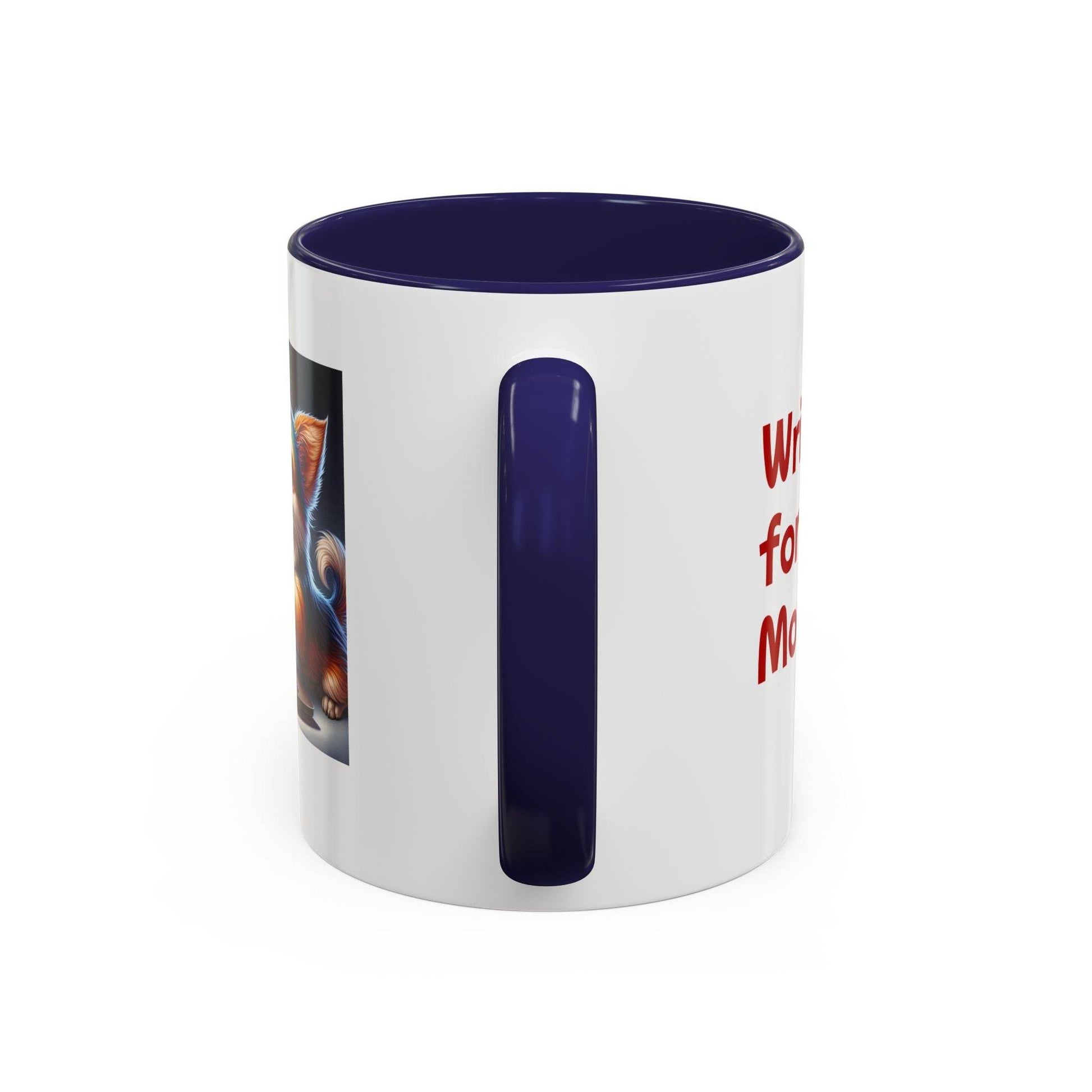 Playful Dog Writer Coffee Mug - Cute Gift for Book Lovers - The Dreamer's Bookshop.