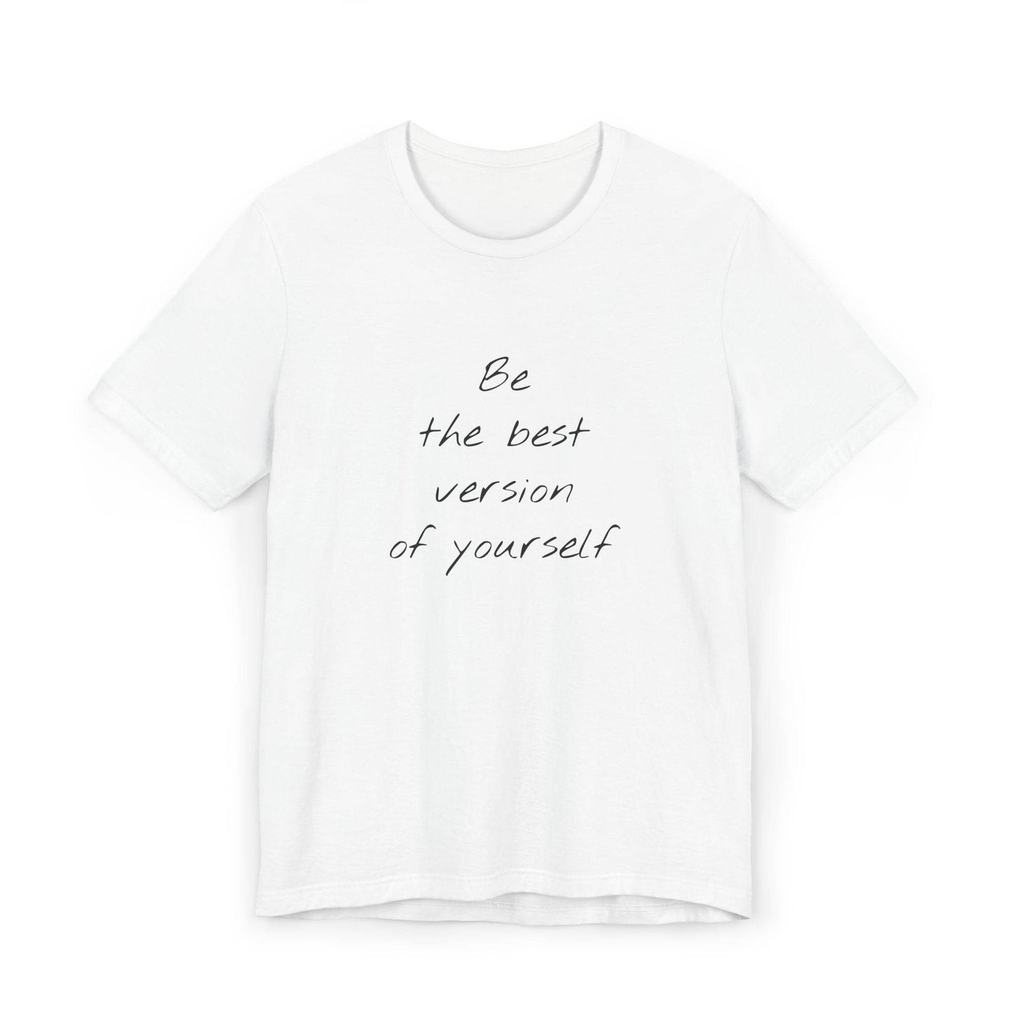 Inspirational Unisex Jersey T-Shirt - Be The Best Vibe - The Dreamer's Bookshop.