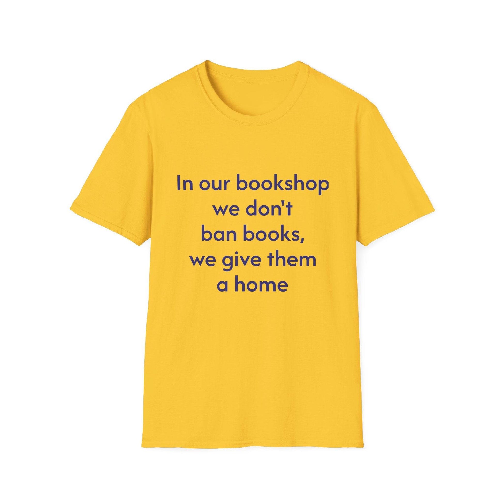 Unisex Softstyle T-Shirt - 'In our bookshop' - The Dreamer's Bookshop.