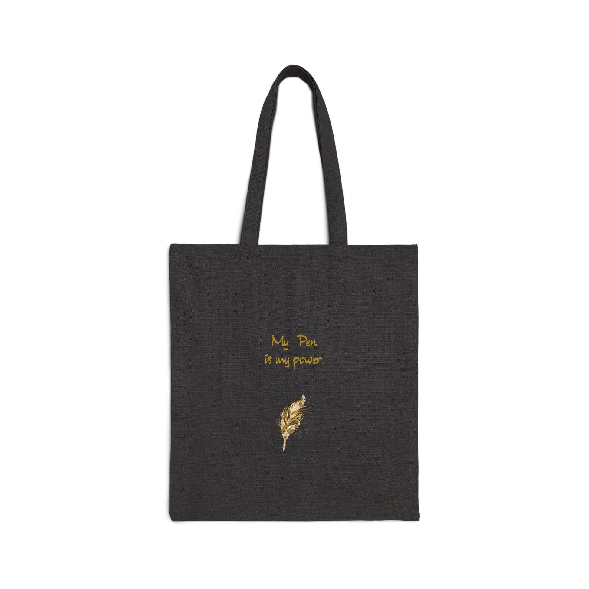 Inspirational Cotton Canvas Tote Bag - Perfect for Writers & Dreamers - The Dreamer's Bookshop.