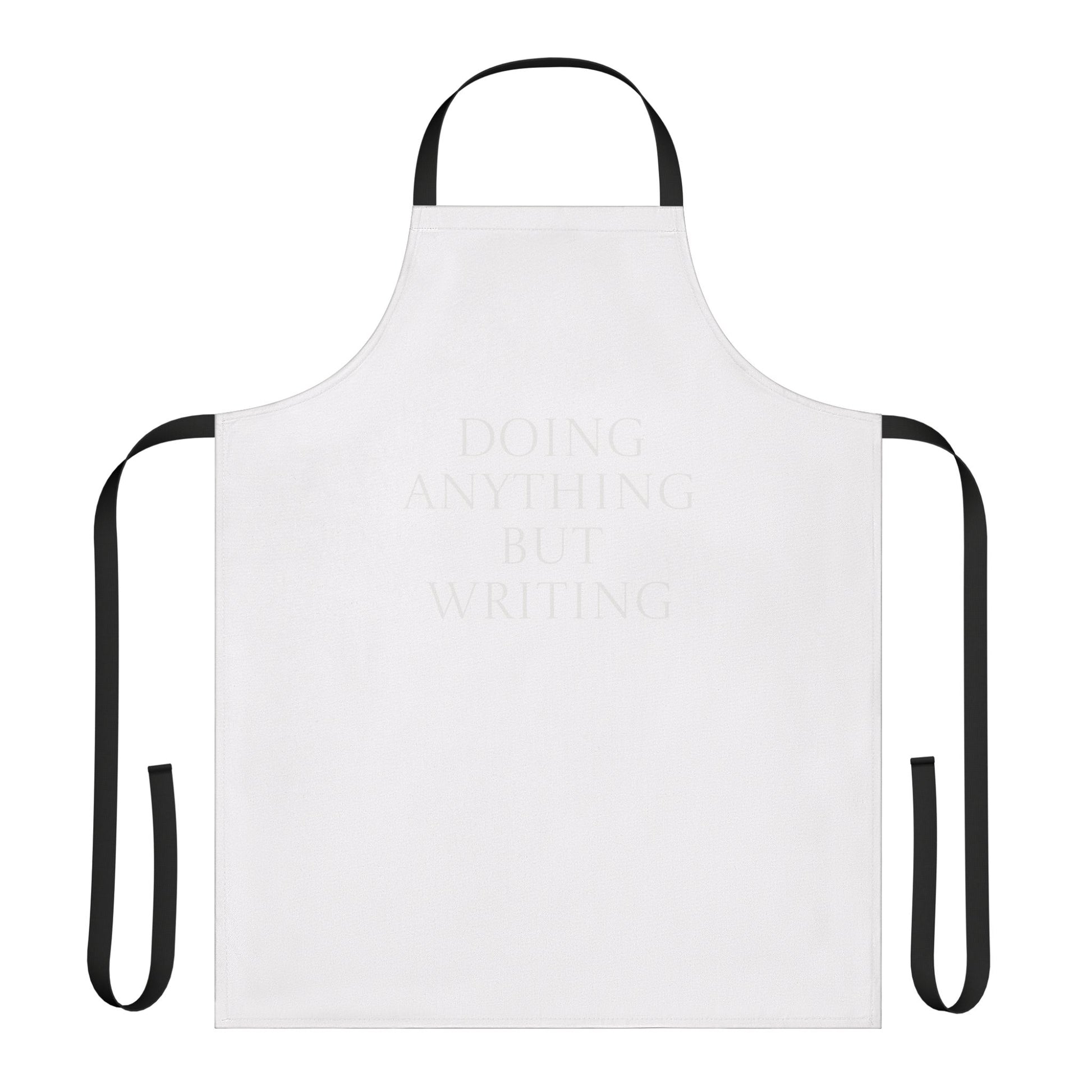 Fun Writing Apron with 5-Color Straps | "Doing Anything But Writing" - The Dreamer's Bookshop.
