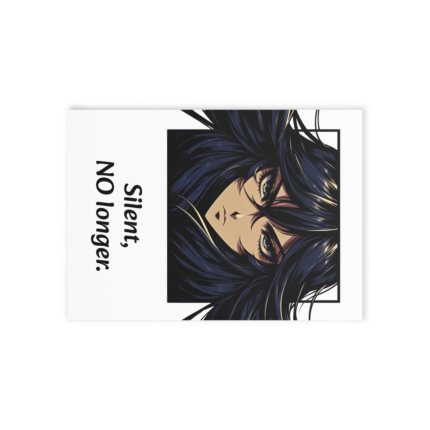 The Dreamer's Bookshop Survivor "Silent, NO longer" Art Print Card - The Dreamer's Bookshop.