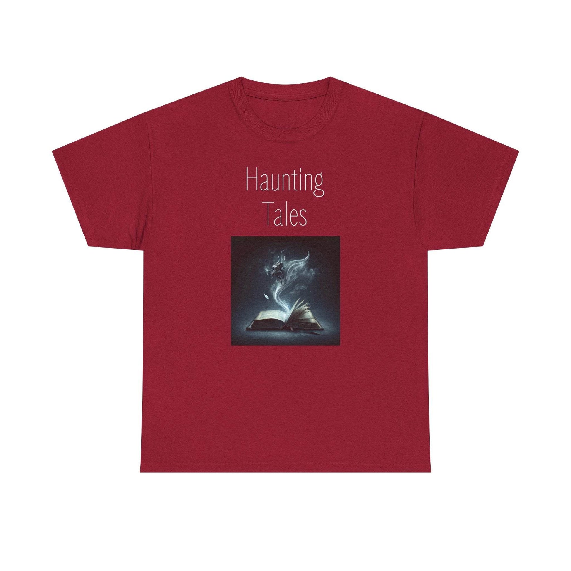 Haunting Tales - A Unisex Heavy Cotton Tee - Perfect Gift for Book Lovers - The Dreamer's Bookshop.