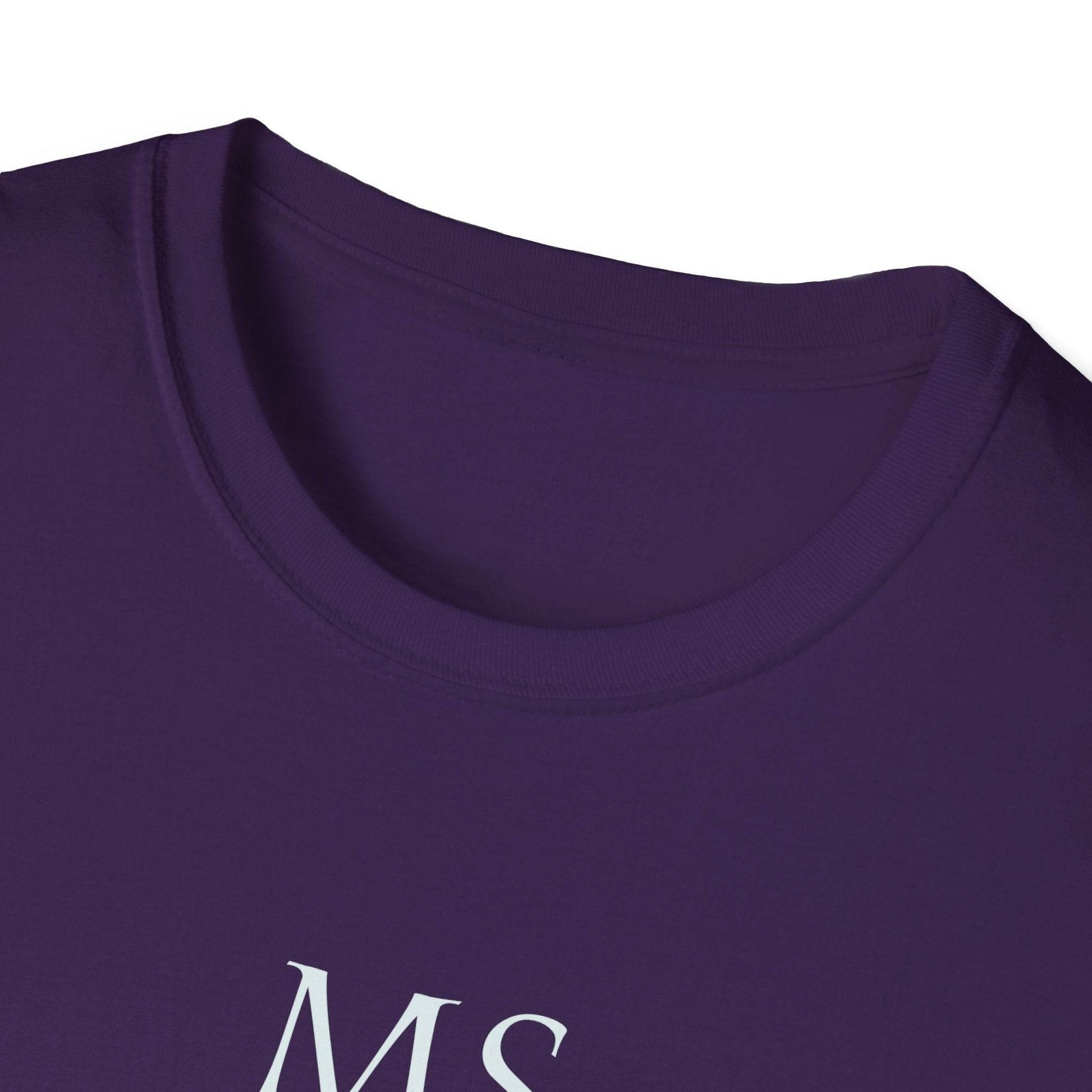 M.S. Warrior Unisex Softstyle T-Shirt - Empowering Battle for Women's Health - The Dreamer's Bookshop.