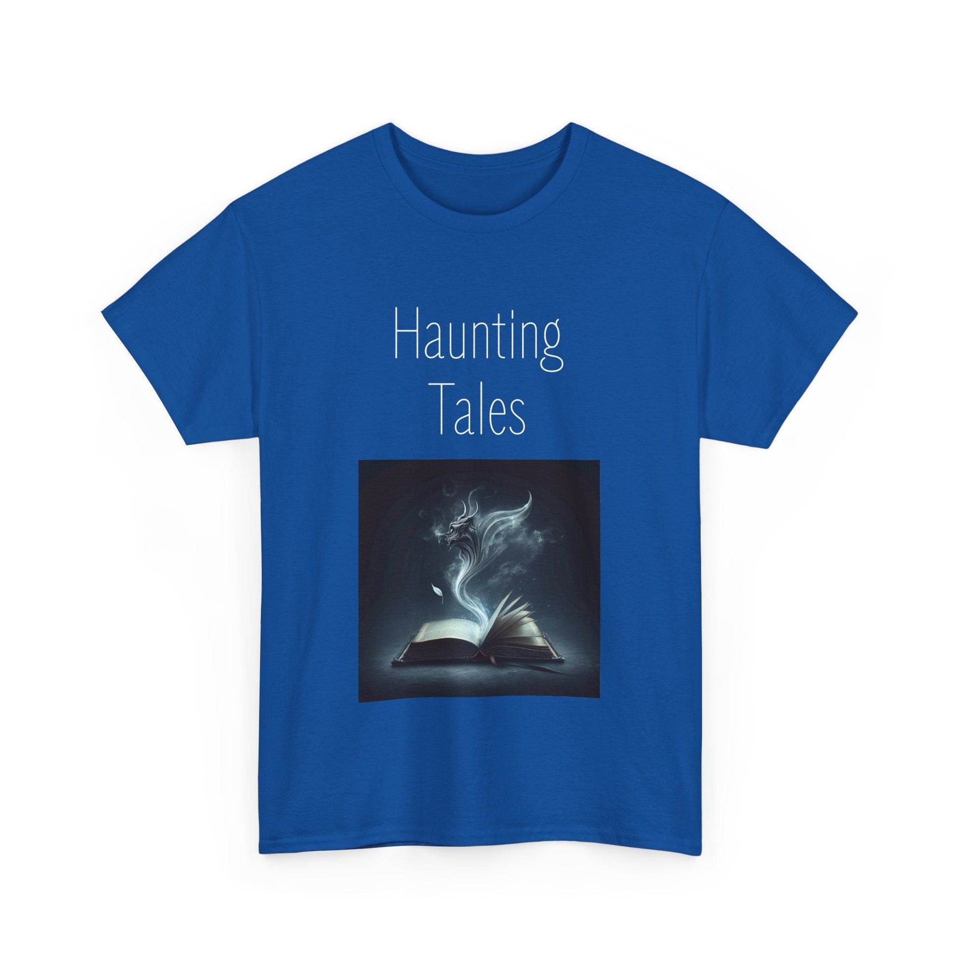 Haunting Tales - A Unisex Heavy Cotton Tee - Perfect for Book Lovers - The Dreamer's Bookshop.