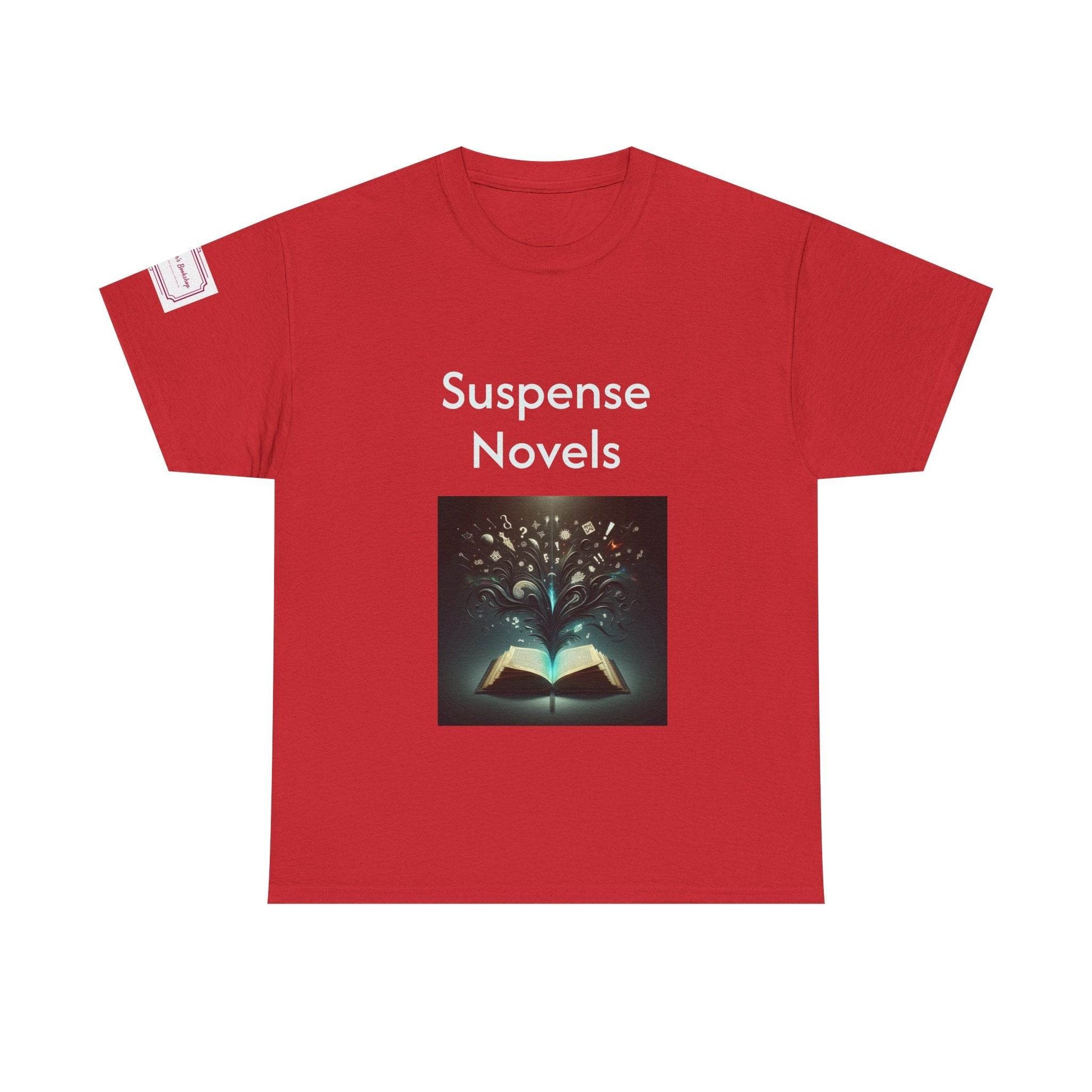Fiction - Graphic Unisex Heavy Cotton Tee - Suspense Novels - The Dreamer's Bookshop.