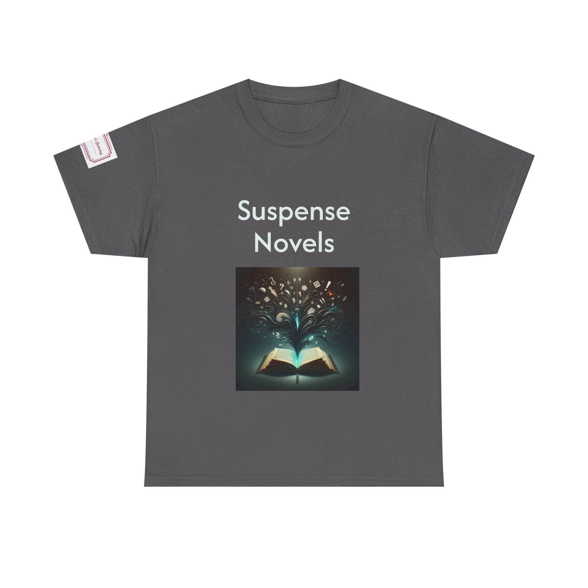 Fiction - Graphic Unisex Heavy Cotton Tee - Suspense Novels - The Dreamer's Bookshop.