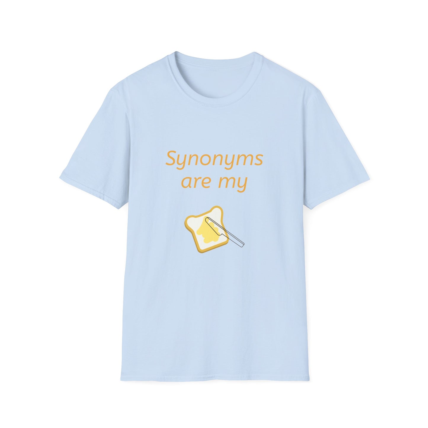 Funny "Synonyms Are My Jam" T-Shirt for Word Lovers - The Dreamer's Bookshop.