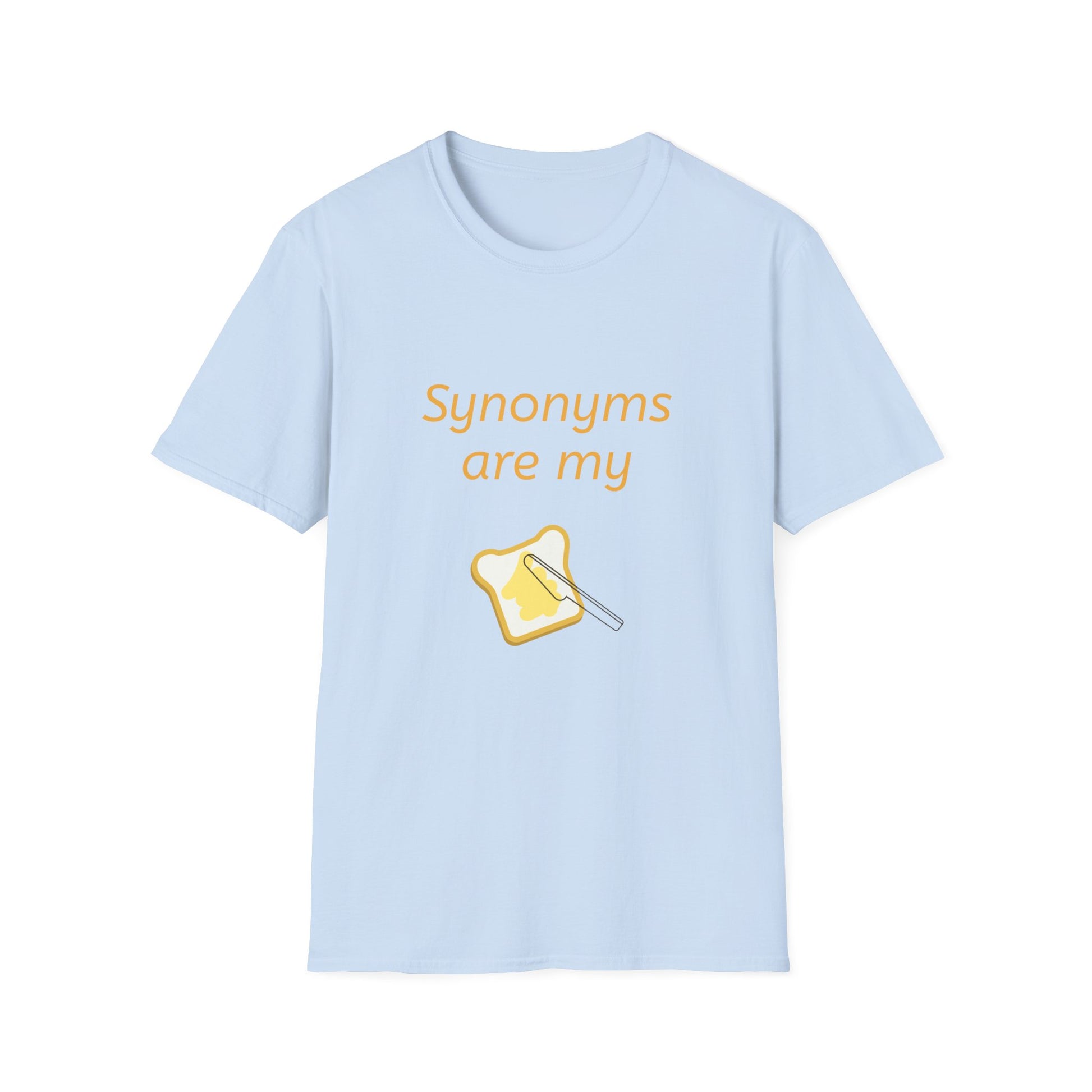 Funny "Synonyms Are My Jam" T-Shirt for Word Lovers - The Dreamer's Bookshop.