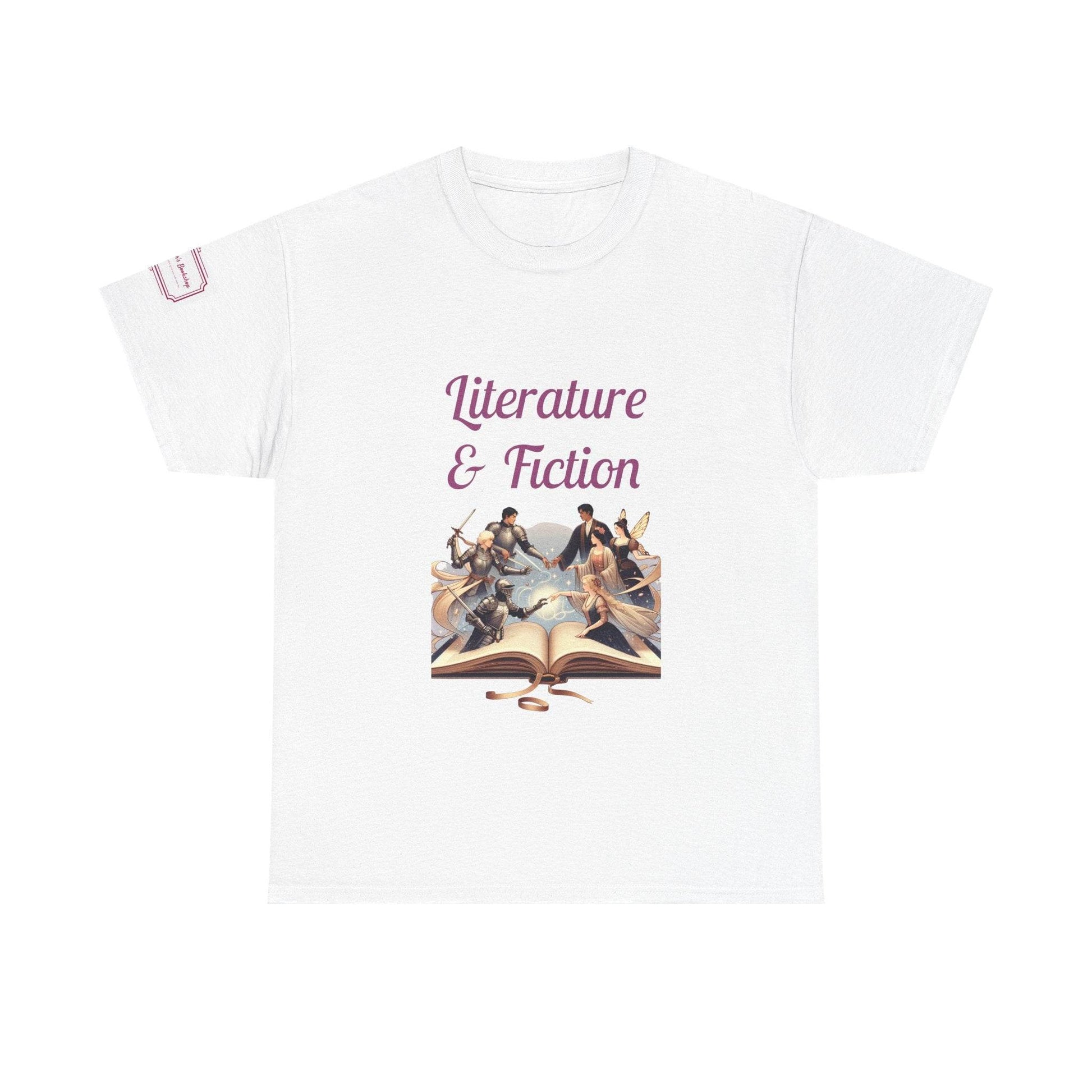Fiction - Graphic Unisex Heavy Cotton Tee - Literature Books - The Dreamer's Bookshop.