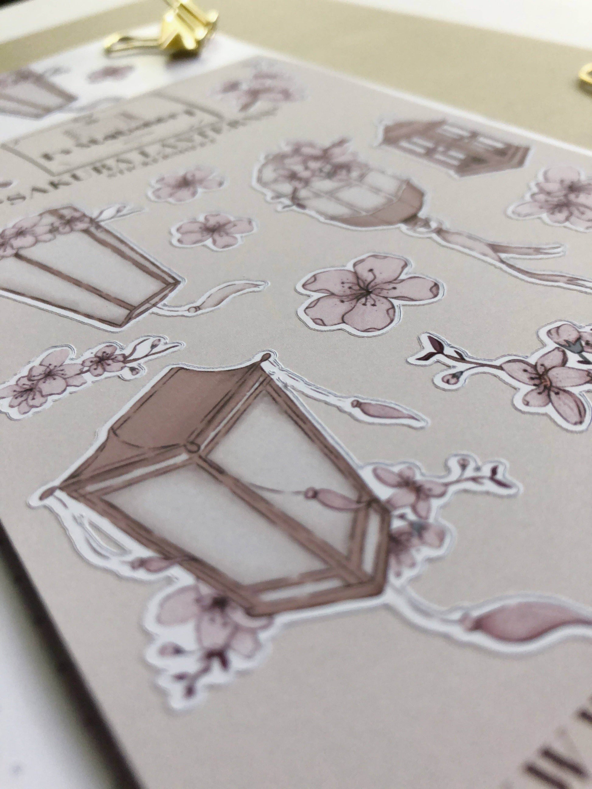 T's Stationery - „Sakura-lantaarns” - The Dreamer's Bookshop.
