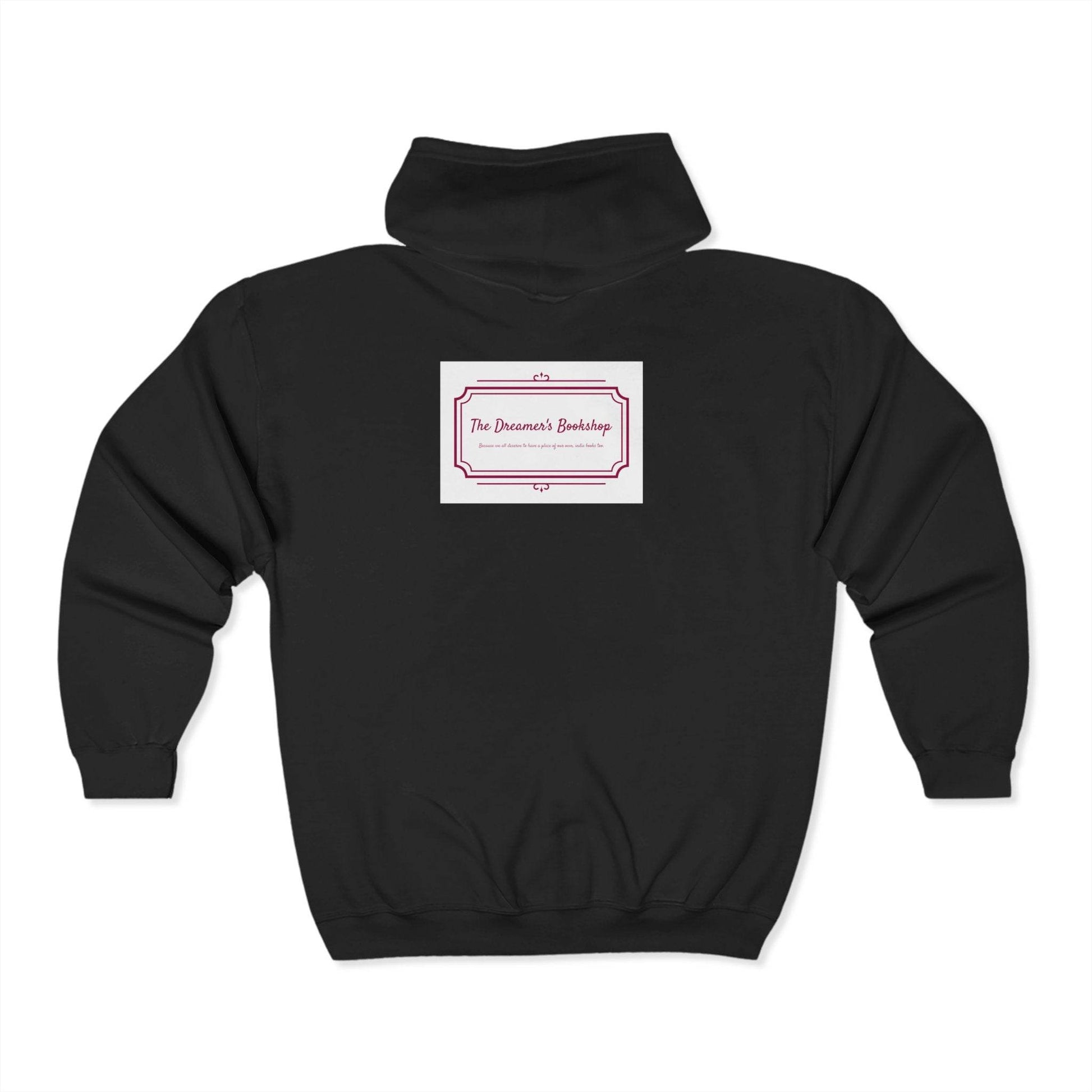 Stay Curious Full Zip Hoodie - Unisex Heavy Blend™ - Perfect for Book Lovers - The Dreamer's Bookshop.