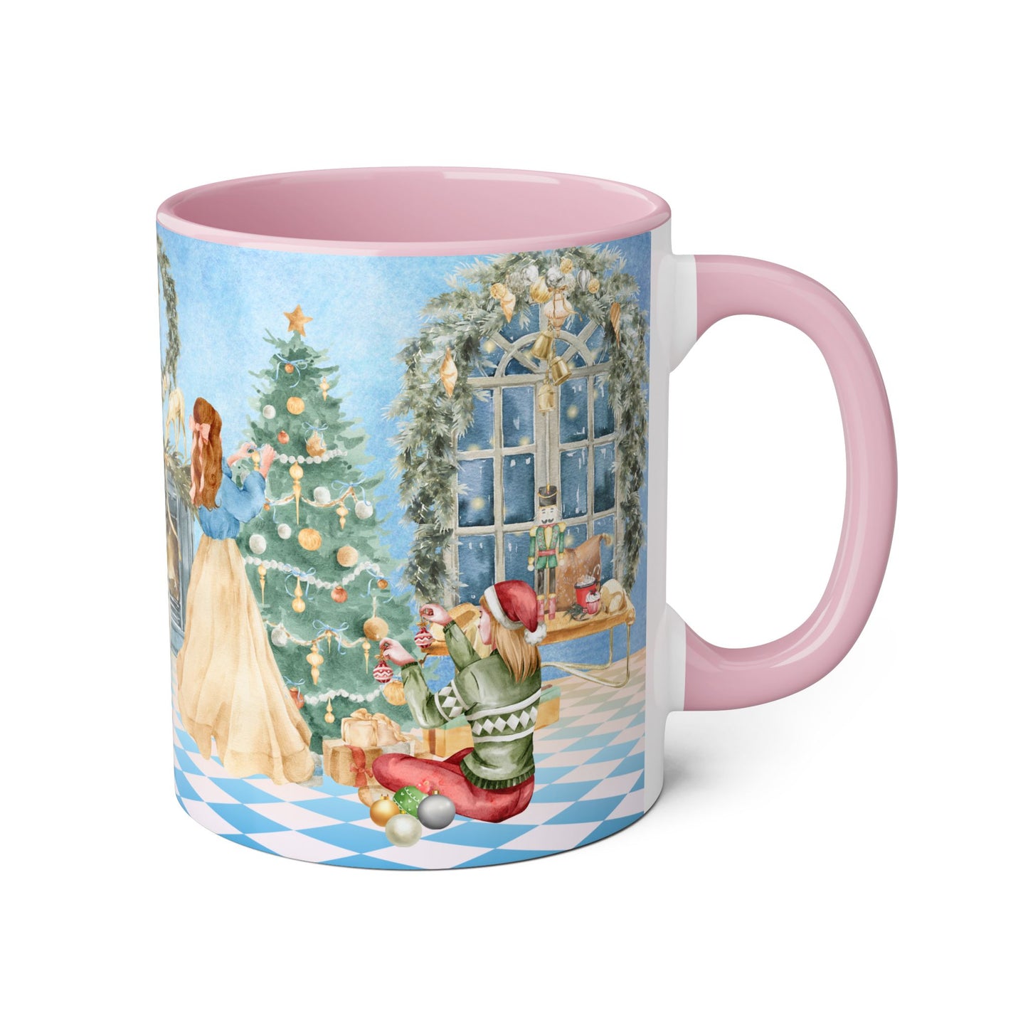 Christmas Tree Decoration Coffee Mug - 11oz Cup tis the Season