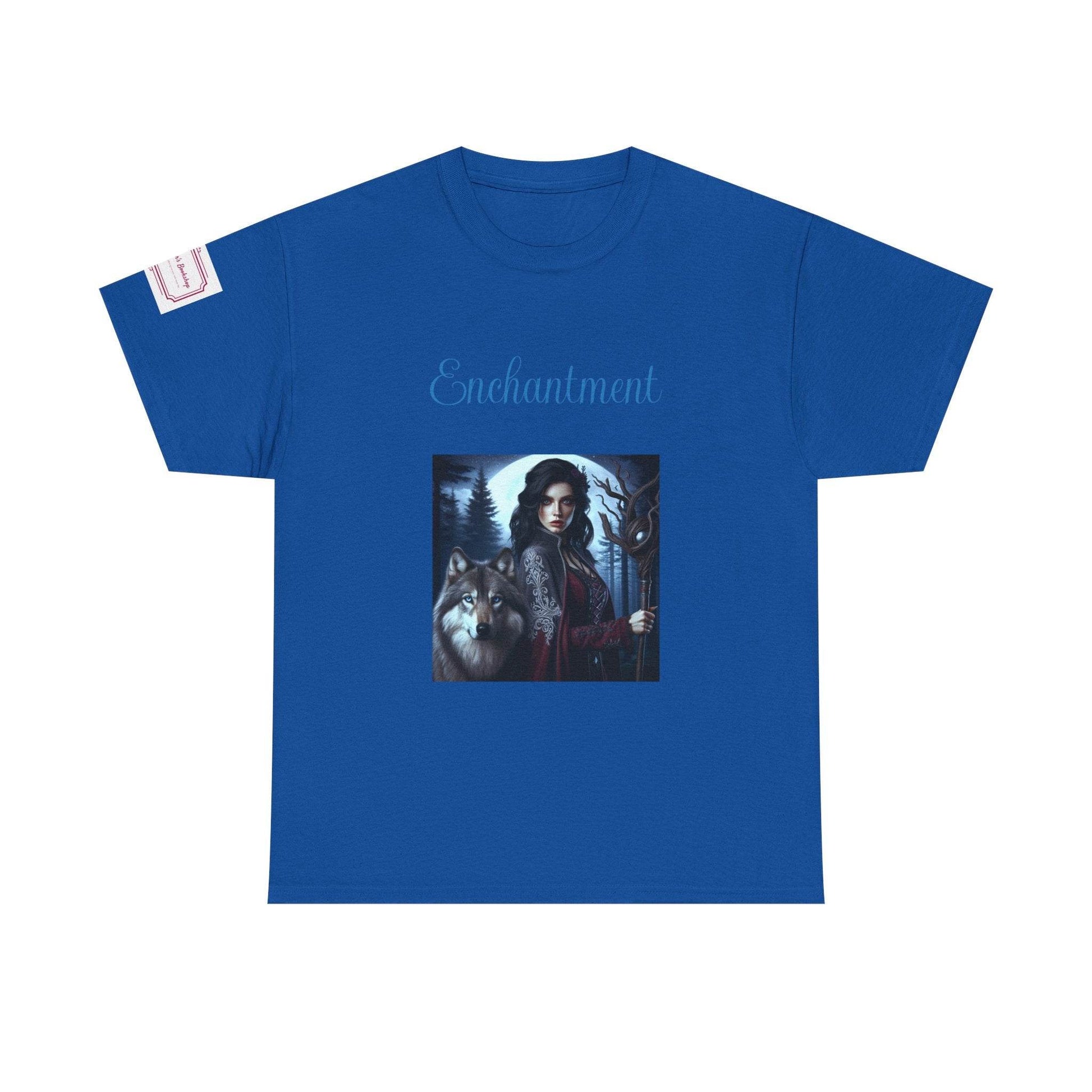 Enchanting Forest Unisex Heavy Cotton Tee - Perfect for Mystical Occasions - The Dreamer's Bookshop.