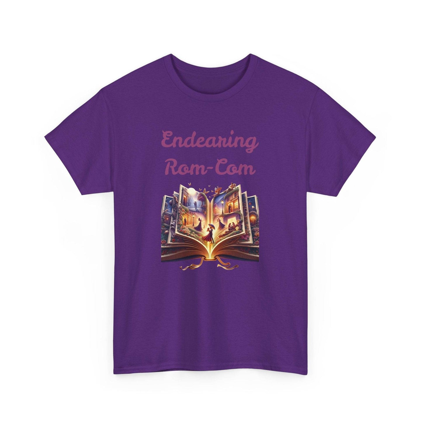Endearing - Graphic Tee - Unisex Heavy Cotton T-Shirt Rom-Com Books - The Dreamer's Bookshop.