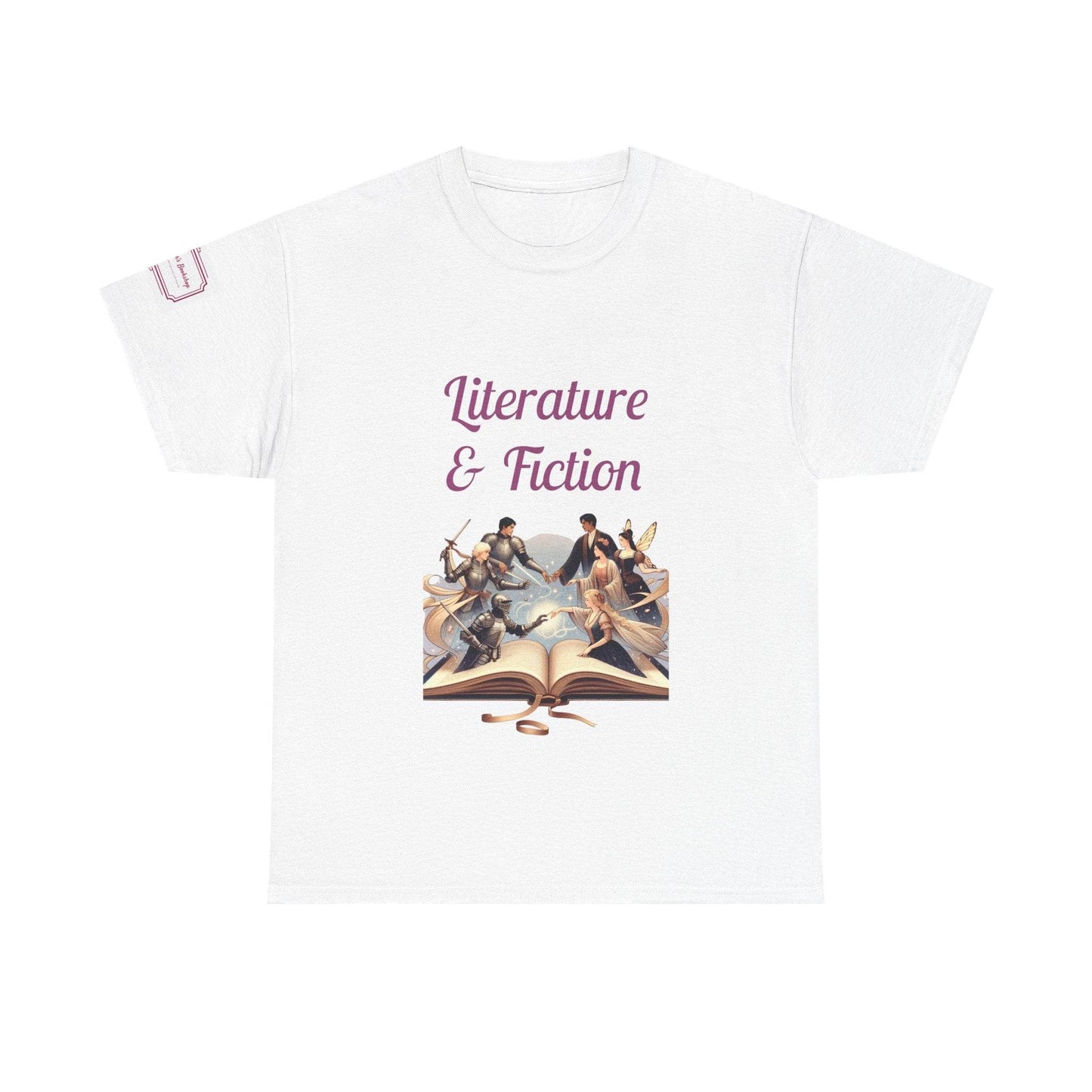 Fiction - Unisex Heavy Cotton Tee - Literature Books - The Dreamer's Bookshop.