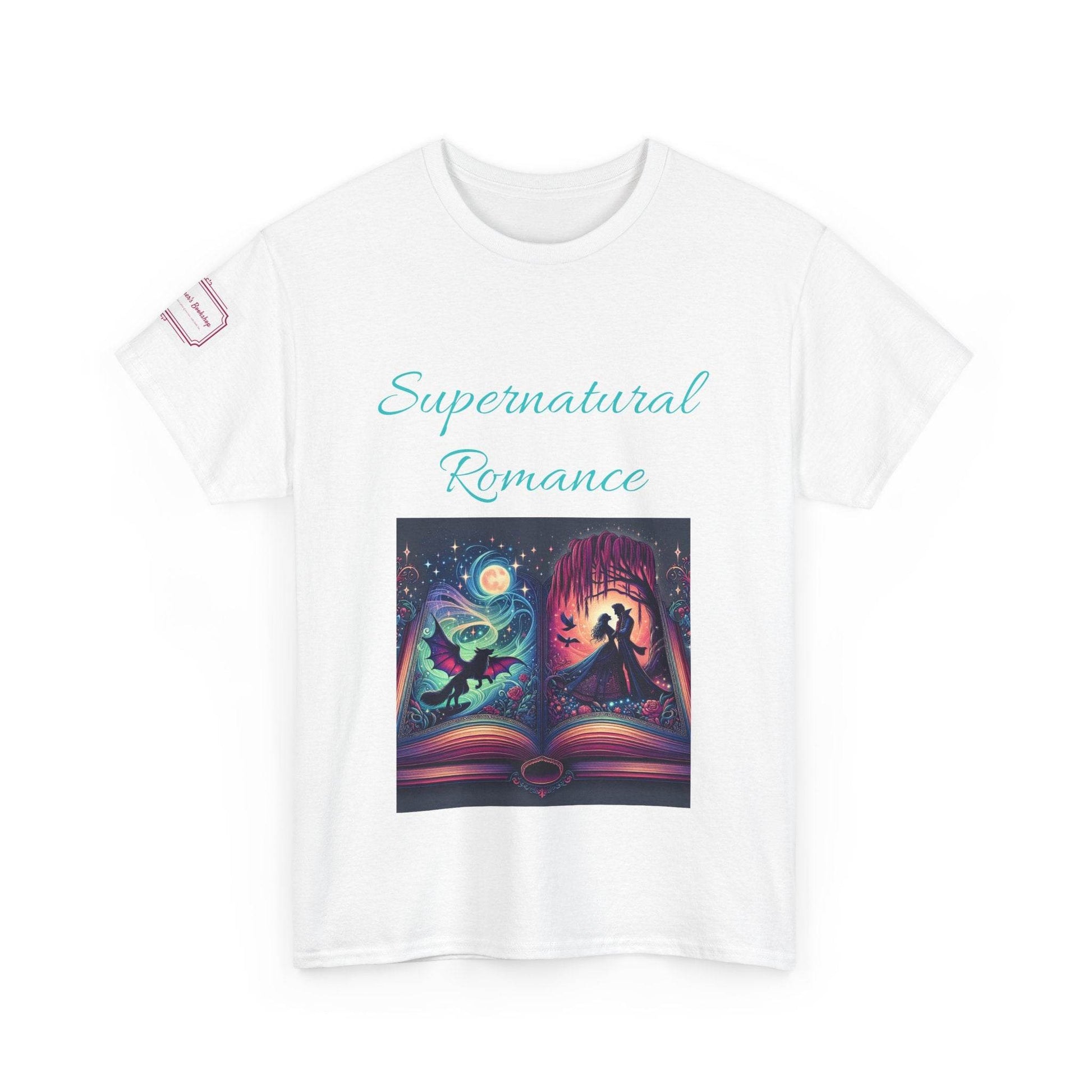 Fantasy - Unisex Heavy Cotton Tee - Supernatural Romance - The Dreamer's Bookshop.