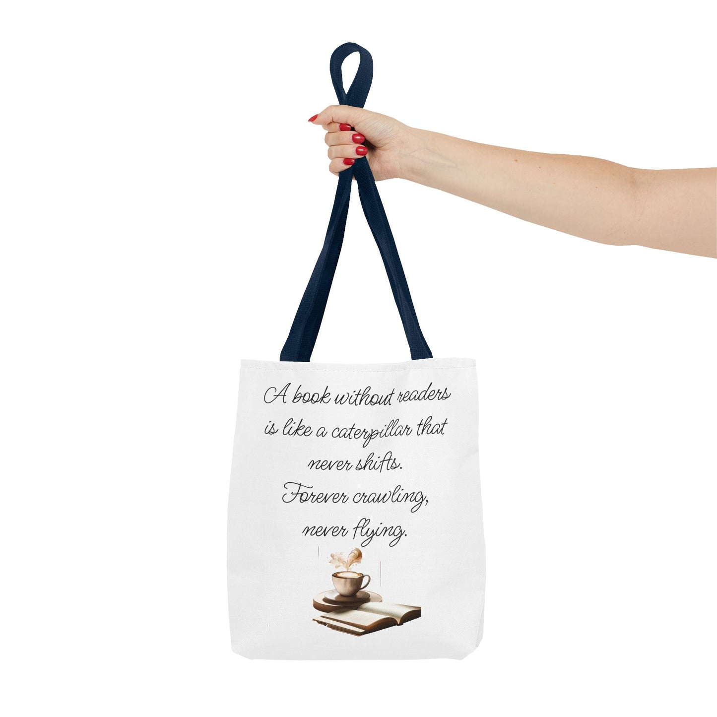 Literary Tote Bag – A book without readers