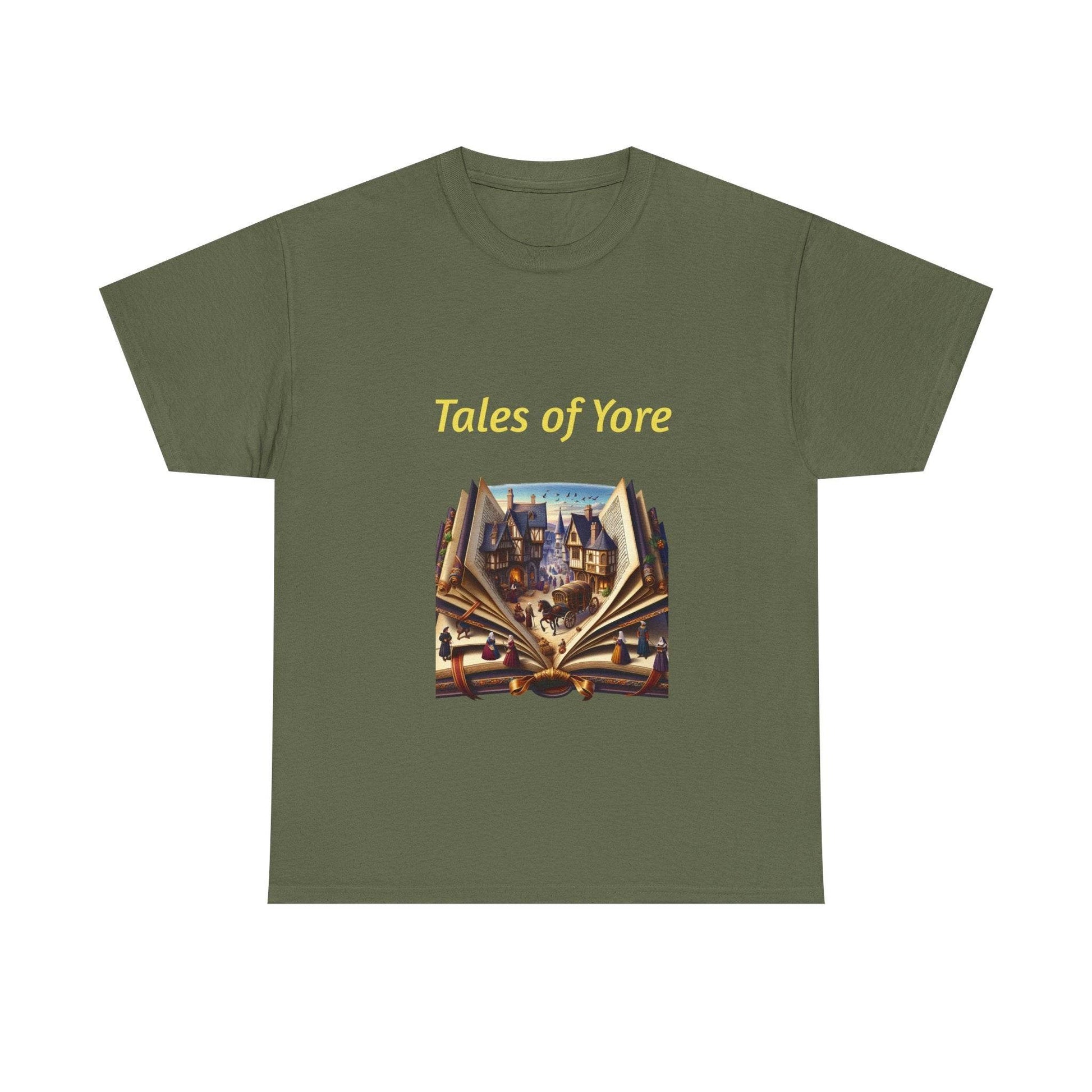 Tales of Yore - Unisex Heavy Cotton Tee - Historical Books - The Dreamer's Bookshop.