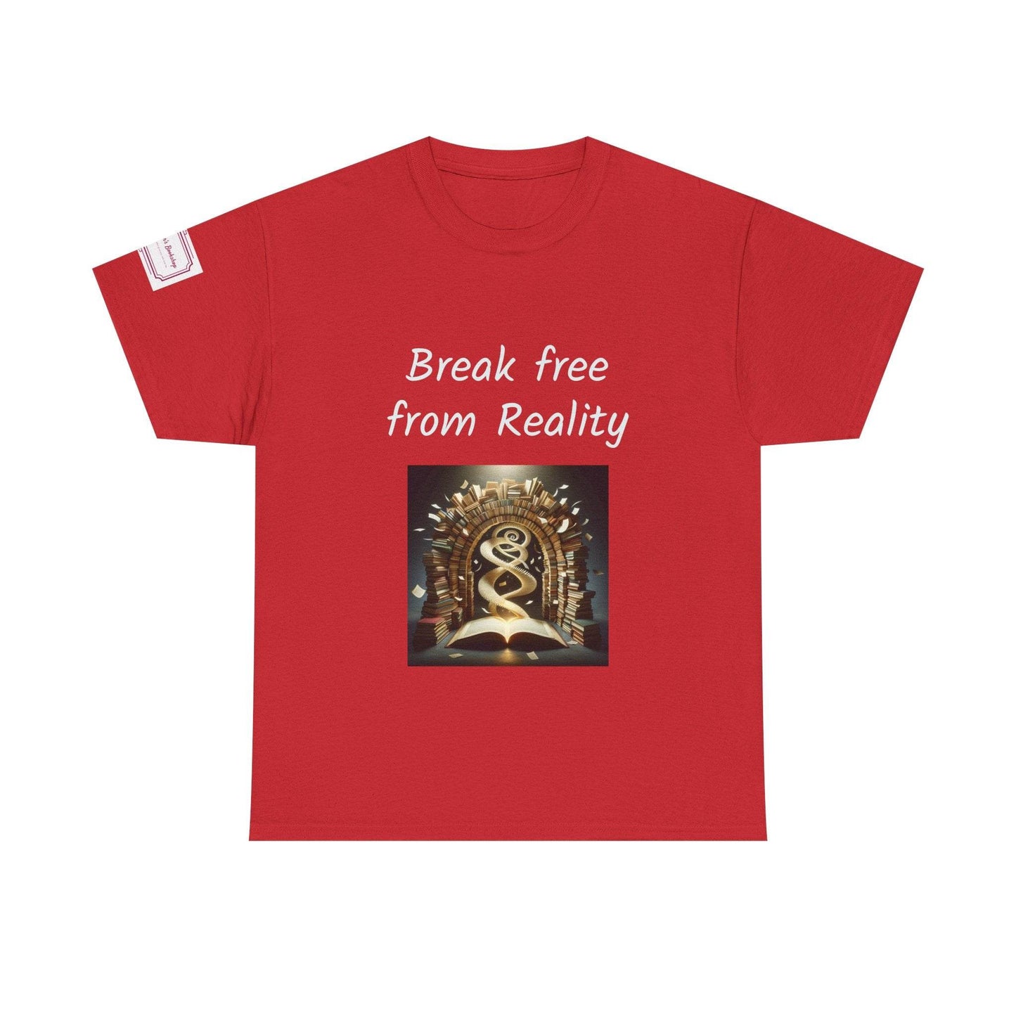 Break Free - Graphic Unisex Heavy Cotton Tee - Book Lovers - The Dreamer's Bookshop.