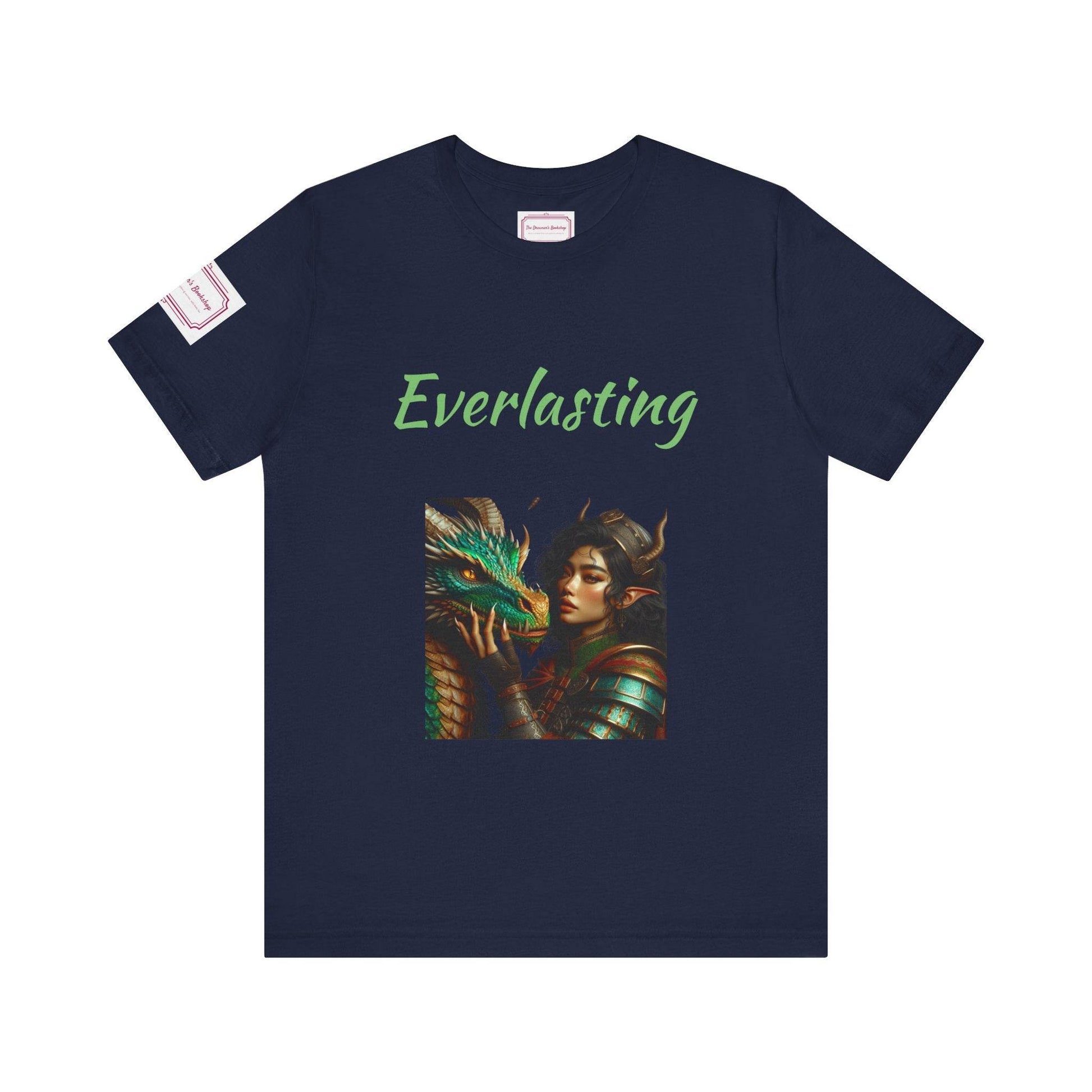 Everlasting Tee - Fun Short Sleeve Shirt for Writers & Book Lovers - The Dreamer's Bookshop.