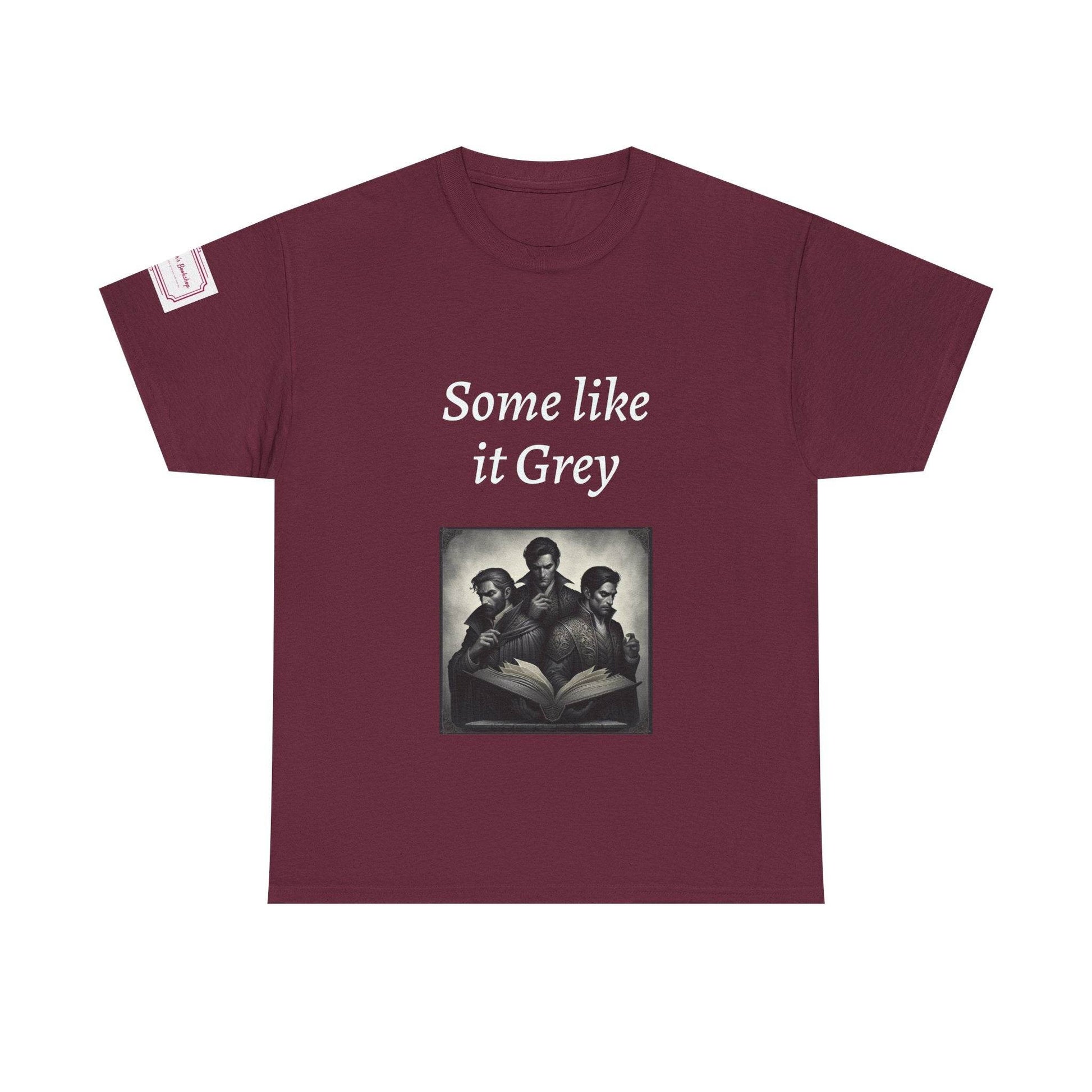 Like it Grey - Graphic Unisex Heavy Cotton Tee - Dark Romance - The Dreamer's Bookshop.
