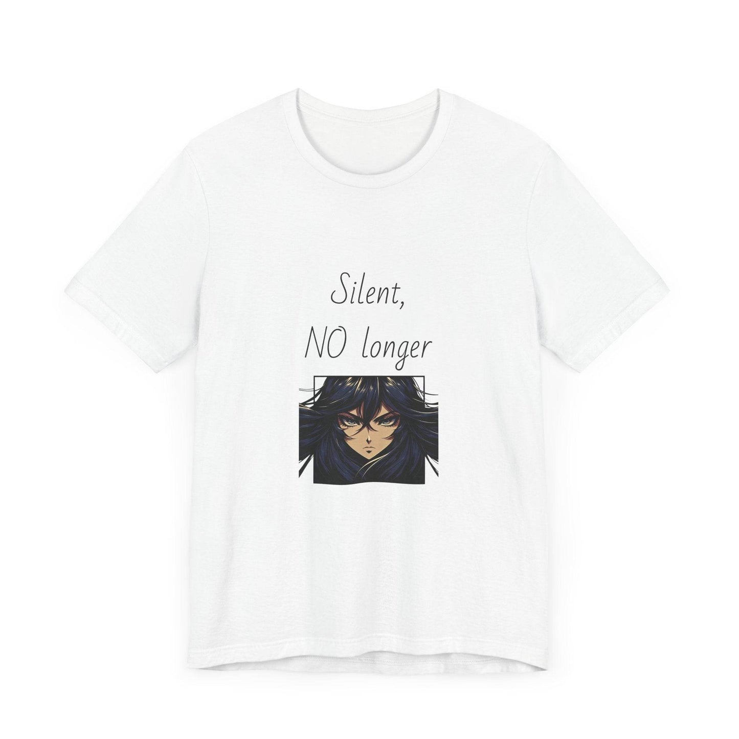 Fierce Survivor Unisex Short Sleeve Tee - Silent, NO longer - The Dreamer's Bookshop.