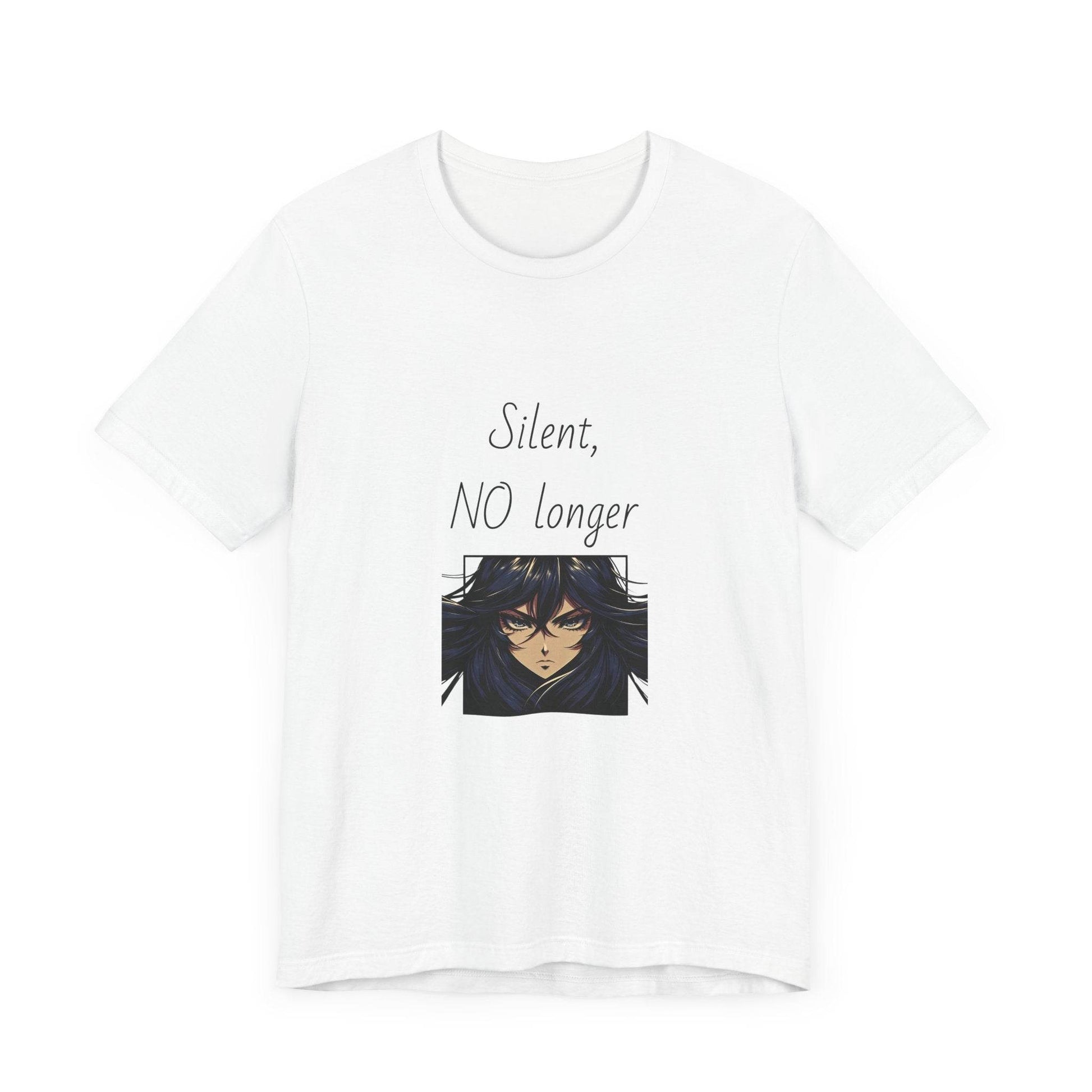 Fierce Survivor Unisex Short Sleeve Tee - Silent, NO longer - The Dreamer's Bookshop.