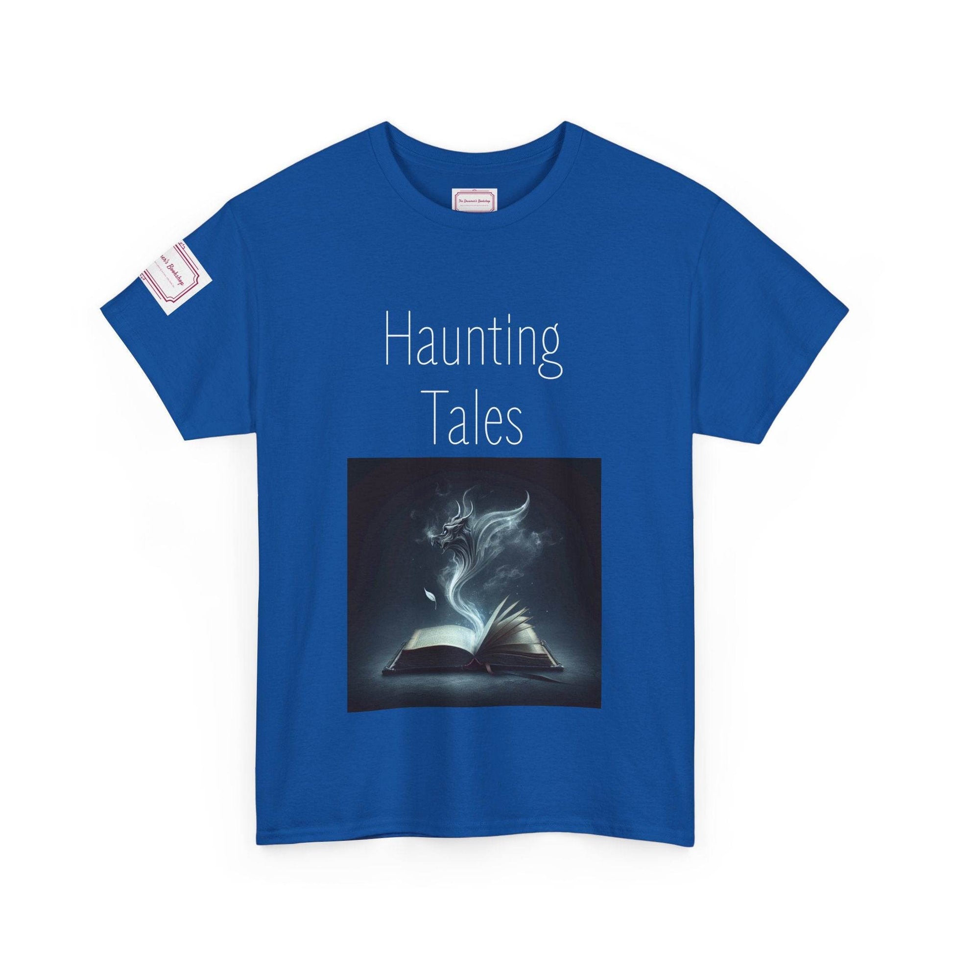 Haunting Tales - Unisex Heavy Cotton Tee - Perfect for Book Lovers - The Dreamer's Bookshop.