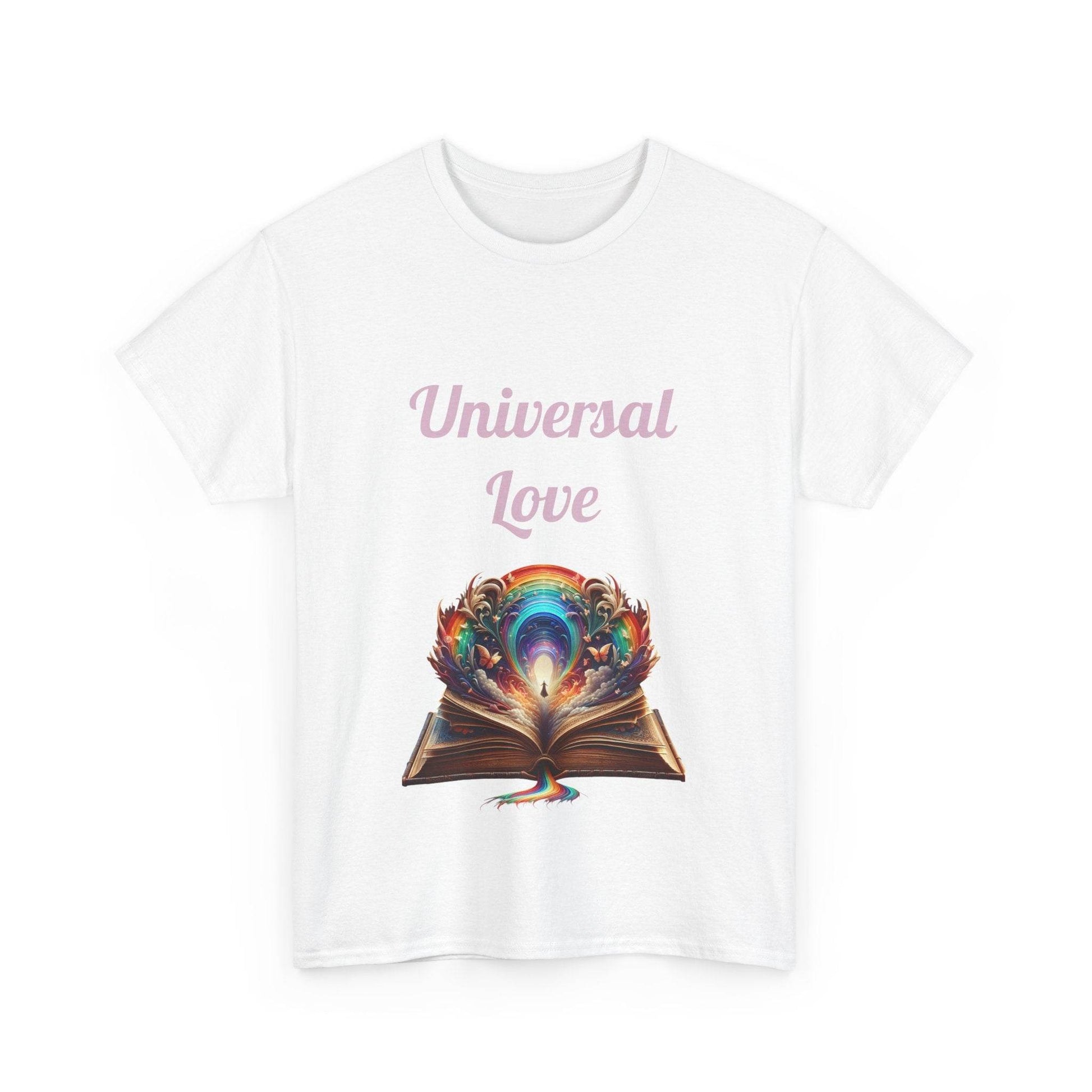 Universal Love - Unisex Heavy Cotton Tee - Queer Romance Books - The Dreamer's Bookshop.