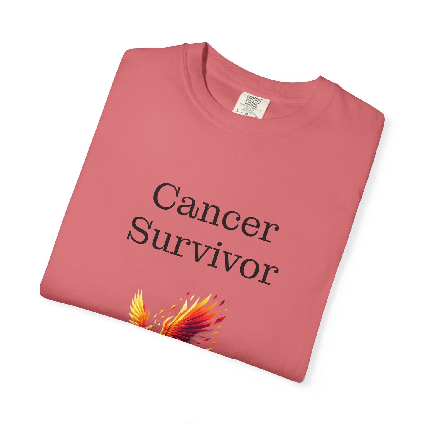 Cancer Survivor Unisex Garment-Dyed T-shirt - Inspirational Motivational Tee