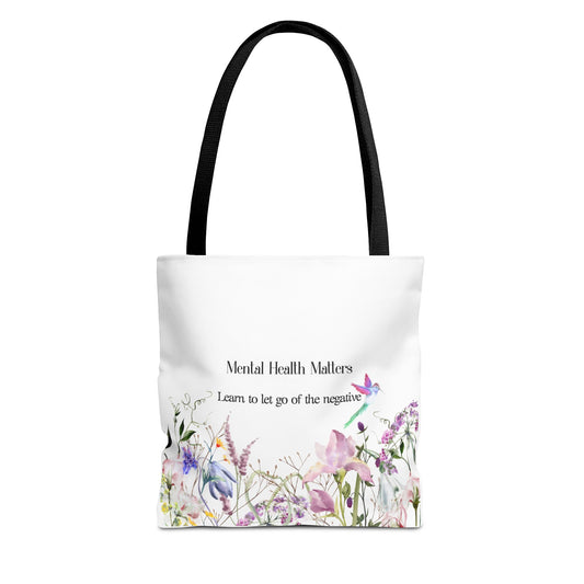 The Dreamer's Bookshop - Literary Tote Bag – Mental Health "Let Go" - The Dreamer's Bookshop.