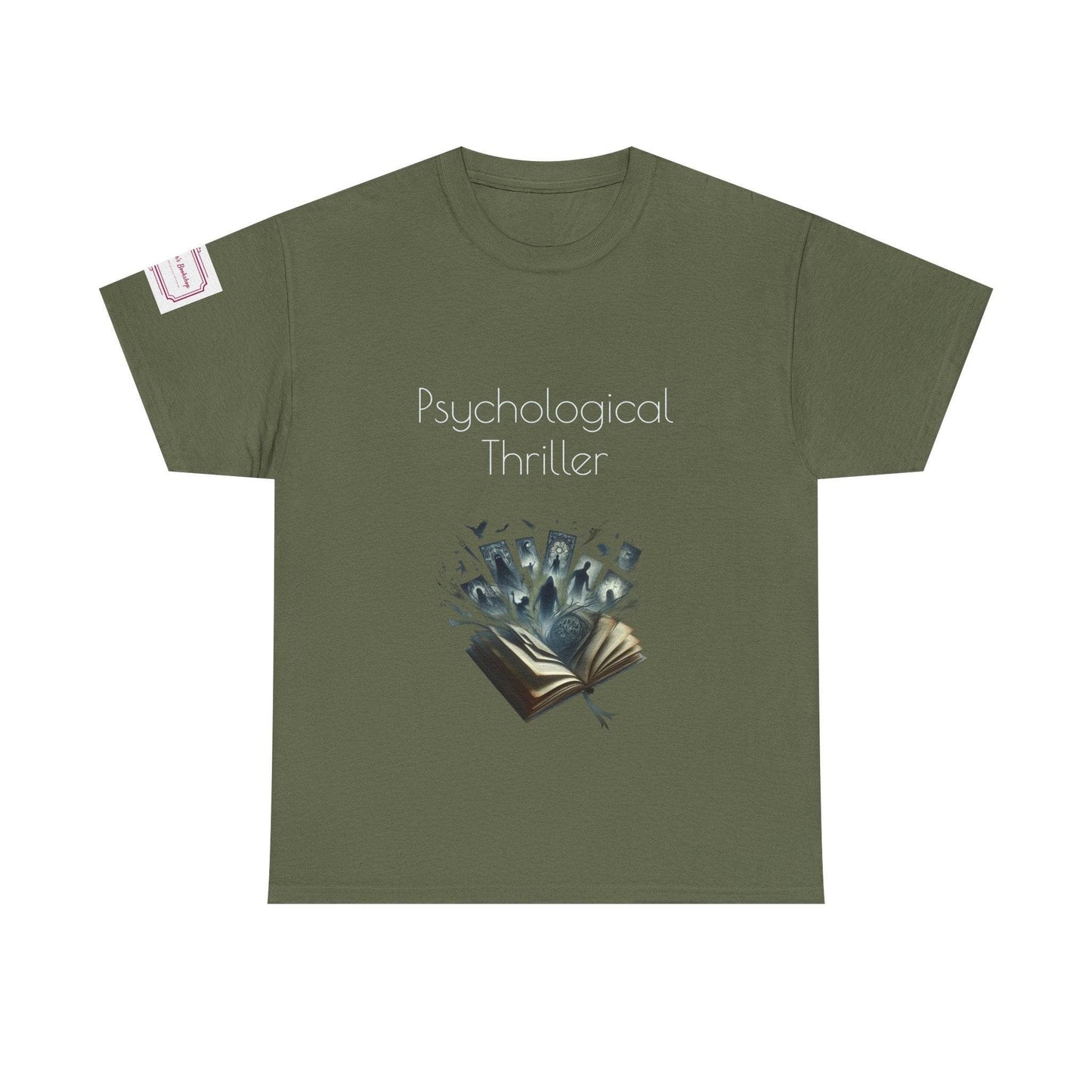 Fiction - Unisex Heavy Cotton Tee - Psychological Thriller - The Dreamer's Bookshop.
