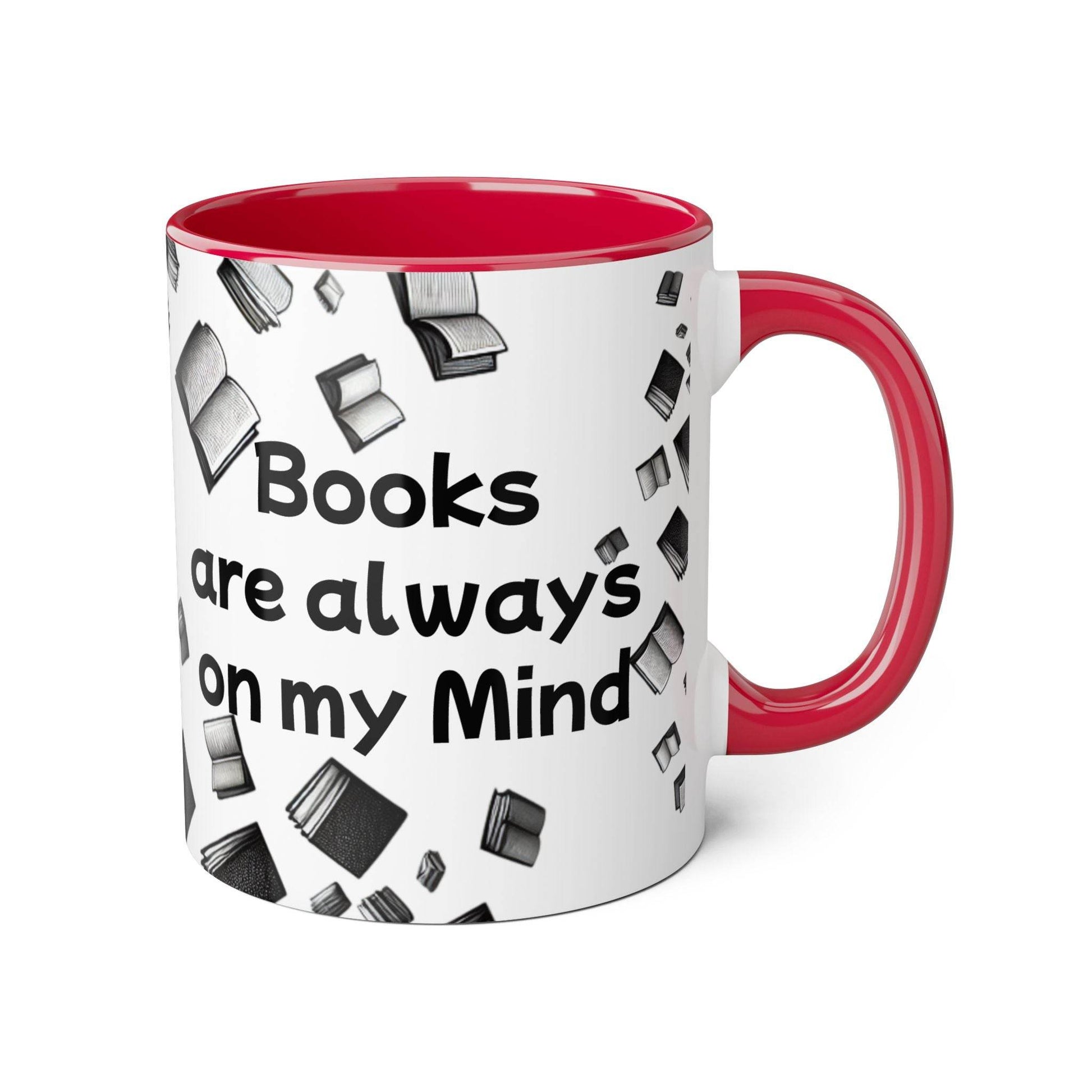 Book Lover's Accent Mug | 11oz BlueHandle | Perfect Gift for Readers - The Dreamer's Bookshop.