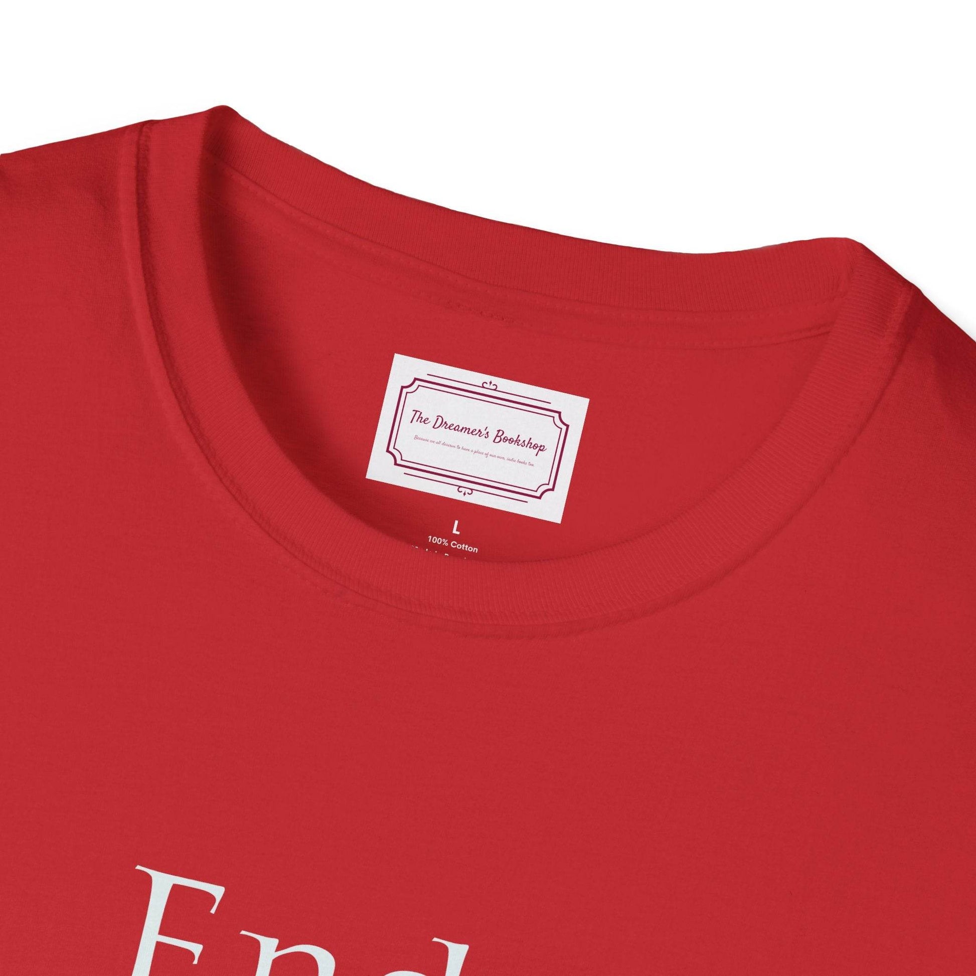Endometriosis Warrior Unisex Softstyle T-Shirt - Embrace Your Battles - The Dreamer's Bookshop.