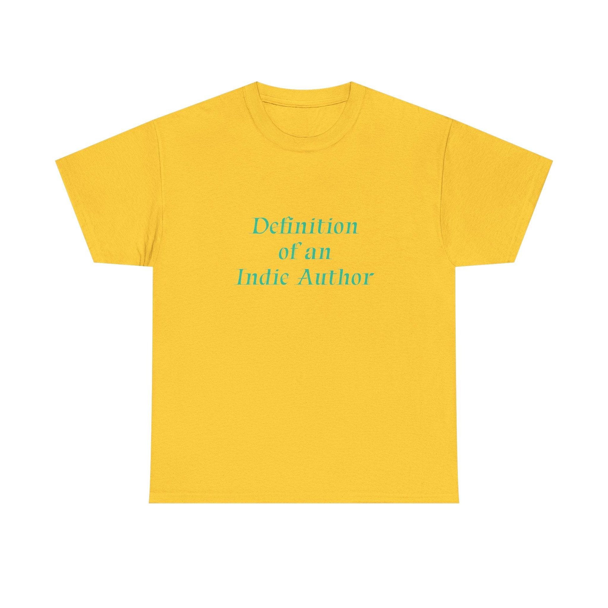 Indie Author - Unisex Heavy Cotton Tee - Creative Apparel - The Dreamer's Bookshop.