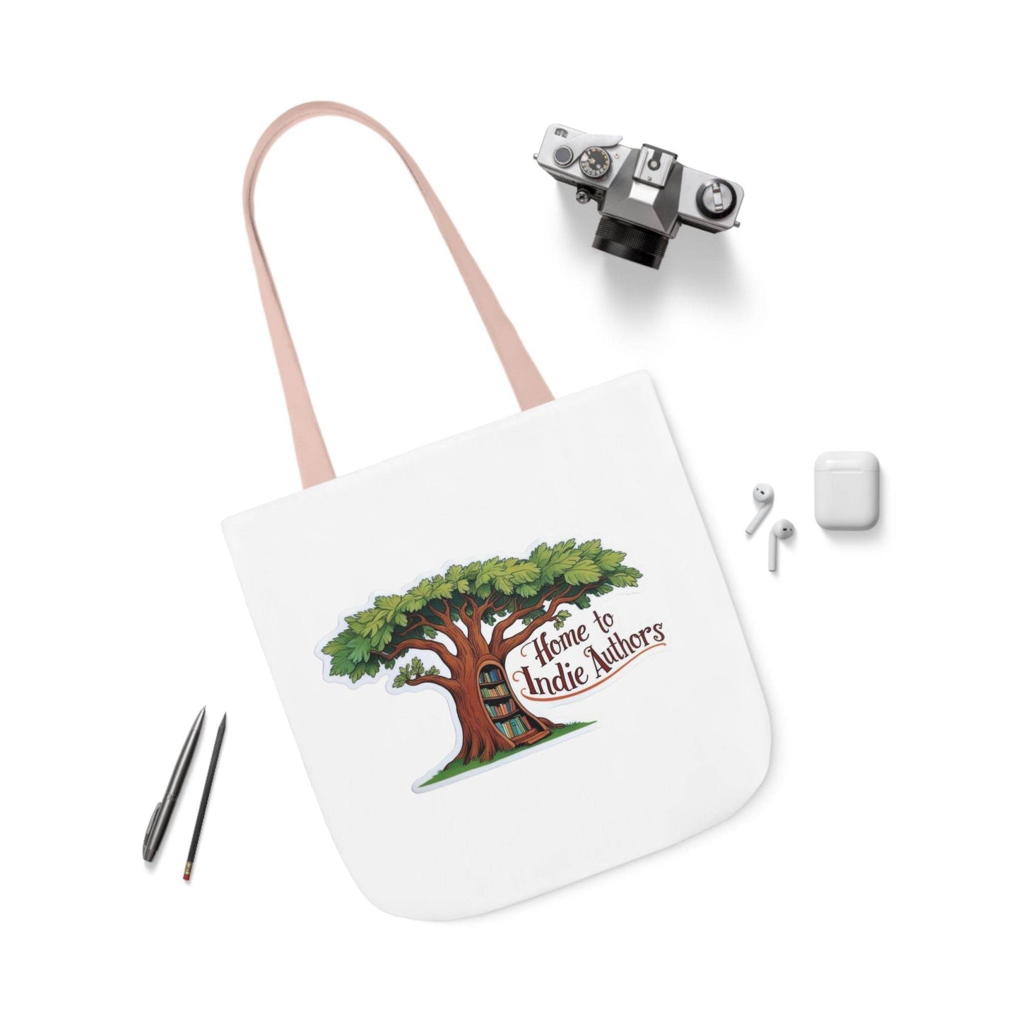 Literary Canvas Tote Bag - Perfect for Book Lovers & Indie Authors - The Dreamer's Bookshop.