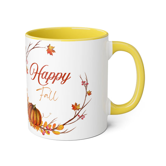 Happy Fall - 11oz Cup for Booklovers
