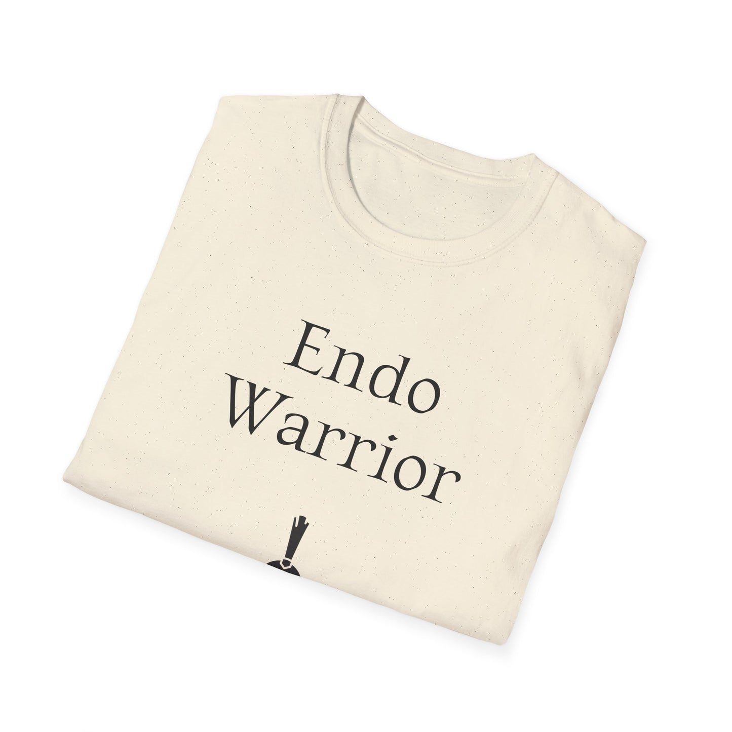 Endometriosis Warrior Unisex Softstyle T-Shirt - Empowering Battle for Women's Health