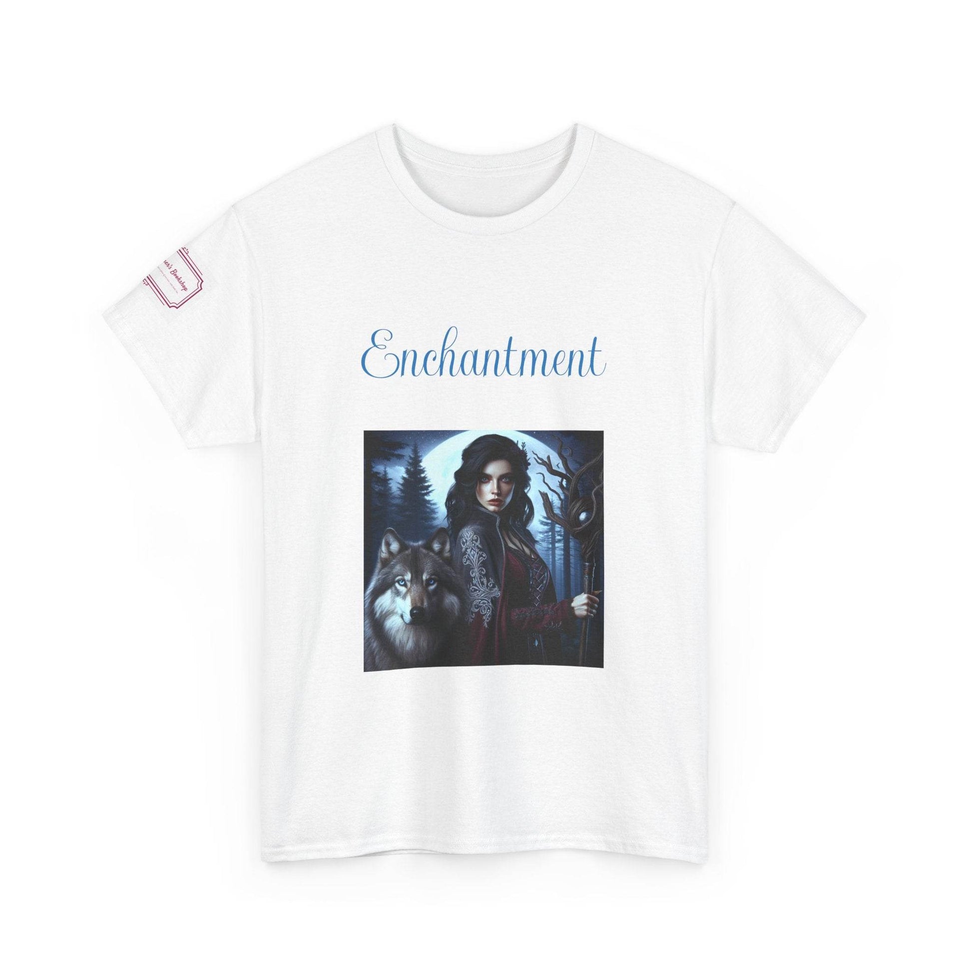 Enchanting Forest Unisex Heavy Cotton Tee - Perfect for Mystical Occasions - The Dreamer's Bookshop.