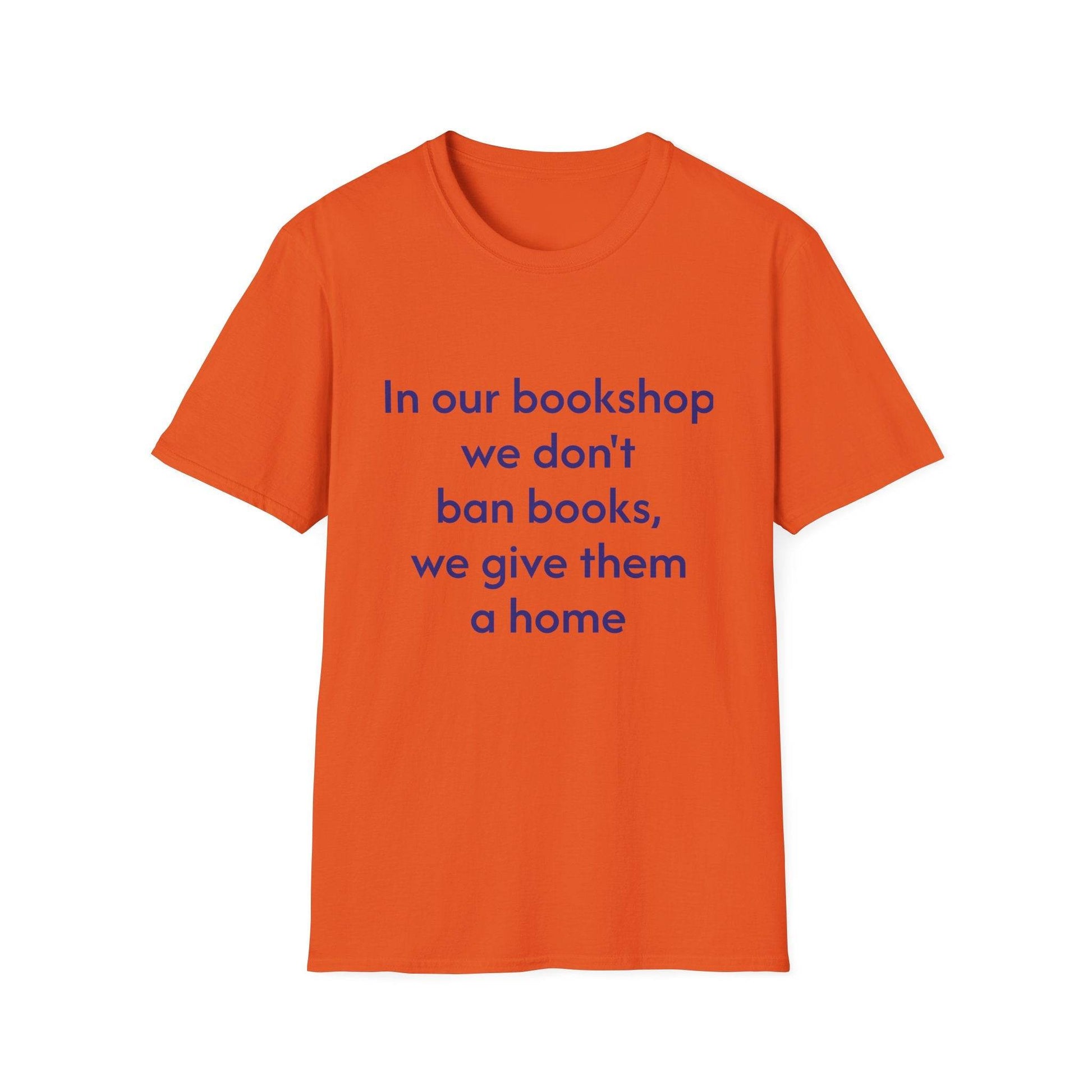 Unisex Softstyle T-Shirt - 'In our bookshop' - The Dreamer's Bookshop.