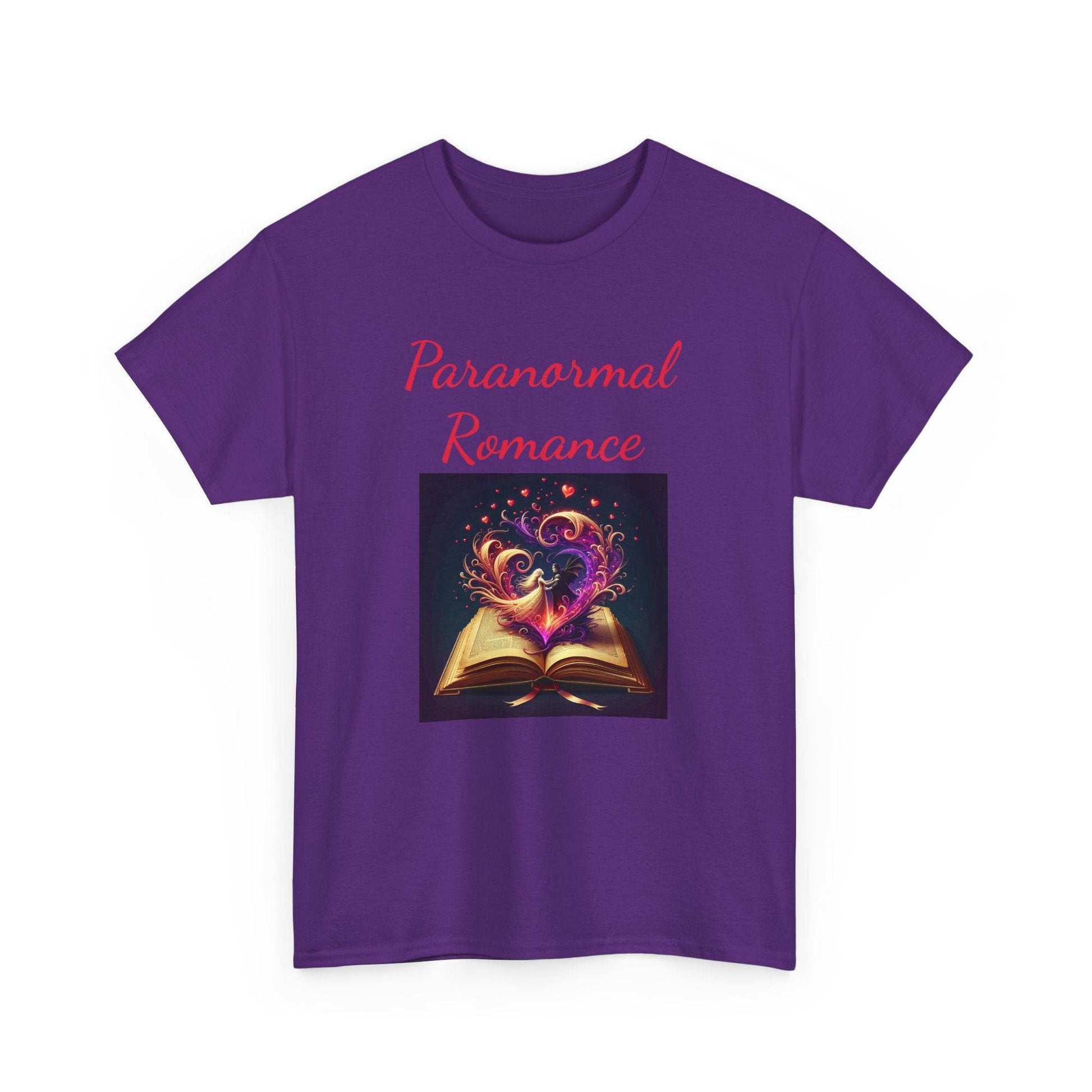 Fiction - Graphic Tee - Unisex Heavy Cotton T-Shirt Paranormal Romance - The Dreamer's Bookshop.