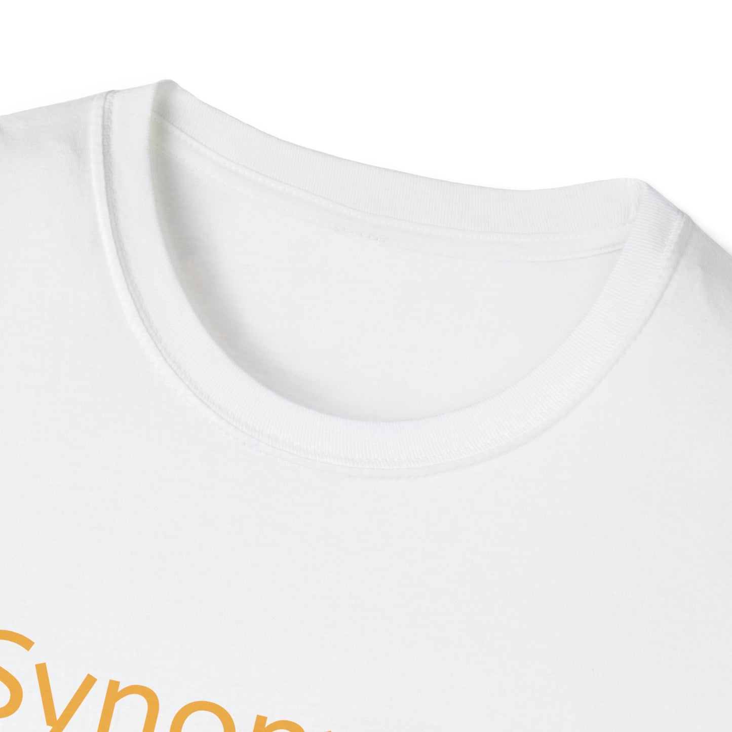 Unisex Softstyle T-Shirt - "Synonyms are my Jam" for Language Lovers - The Dreamer's Bookshop.