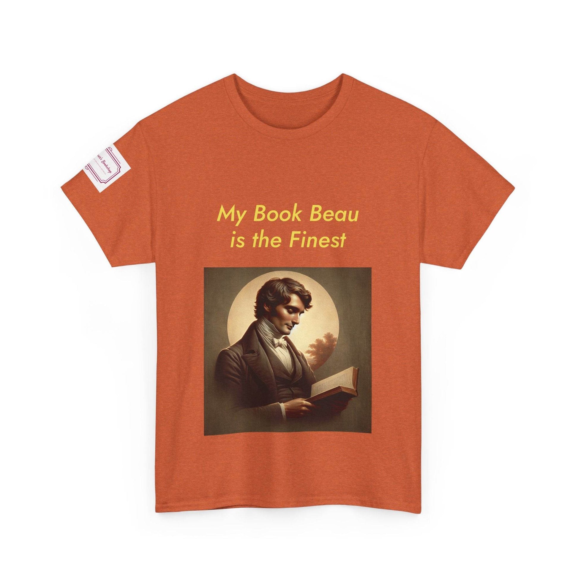 My Book Beau Unisex Heavy Cotton Tee - Perfect for Book Lovers - The Dreamer's Bookshop.