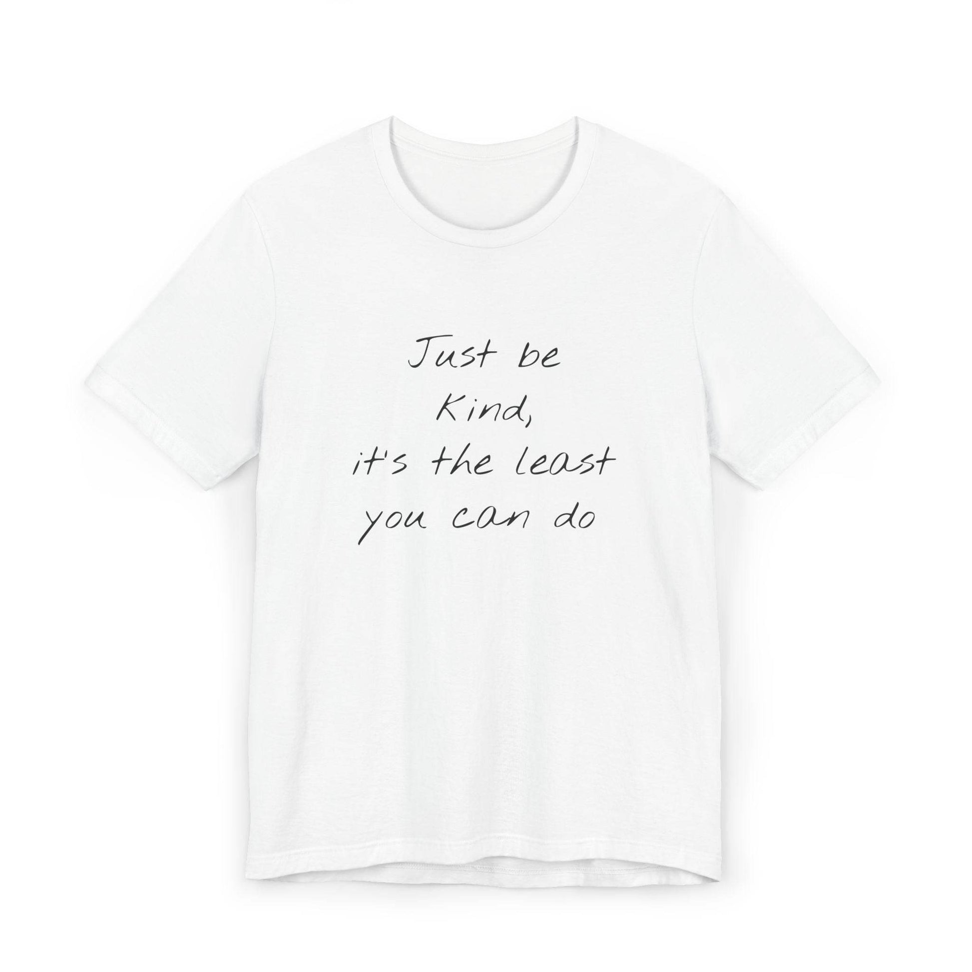 Inspirational Unisex Jersey T-Shirt - Be Kind Vibe - The Dreamer's Bookshop.