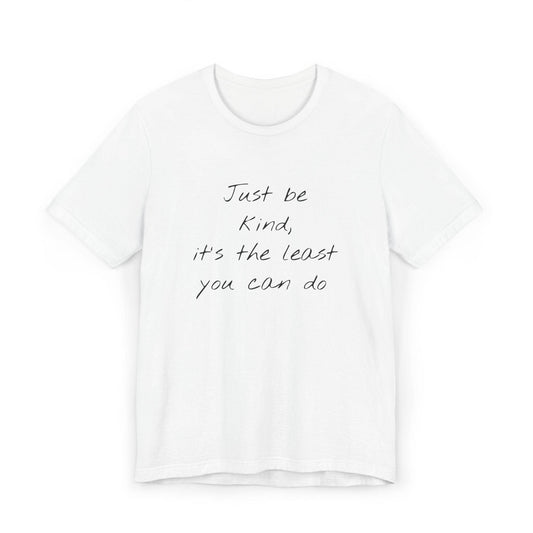 Inspirational Unisex Jersey T-Shirt - Be Kind Vibe - The Dreamer's Bookshop.