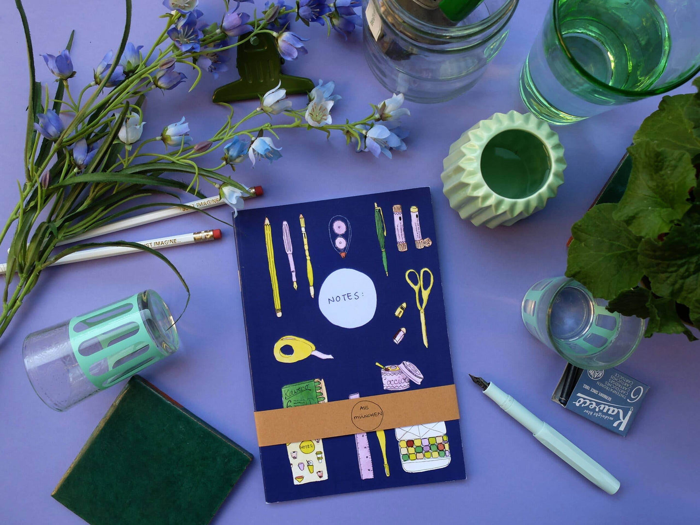 Wonder Of Today - Notitieboek voor schrijfwaren A5 - The Dreamer's Bookshop.