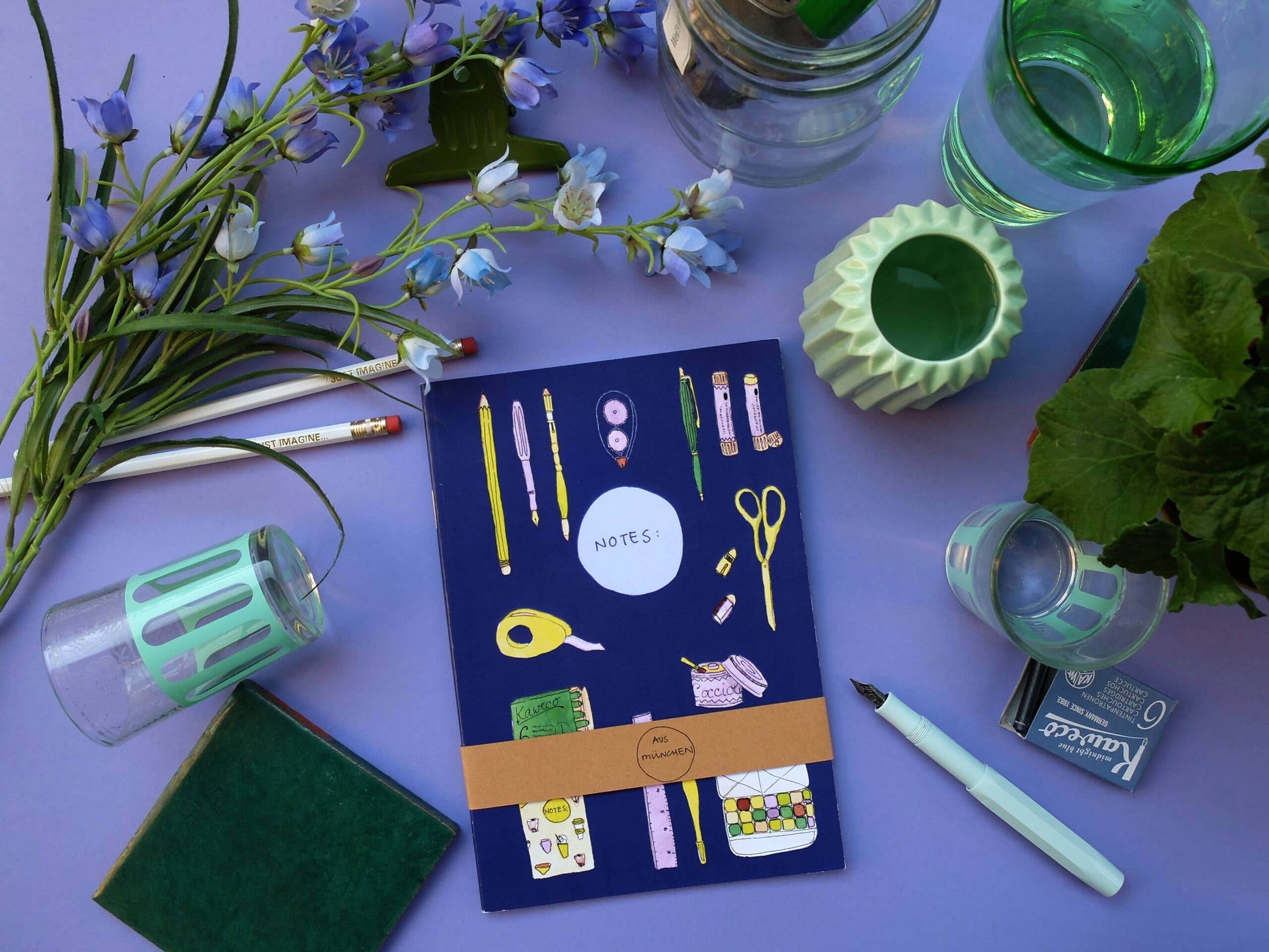 Wonder Of Today - Notitieboek voor schrijfwaren A5 - The Dreamer's Bookshop.